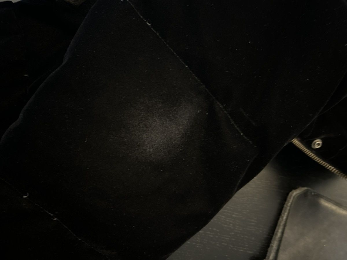 Ralph Lauren × Vintage RALPH LAUREN VINTAGE VELVET MEN'S BLACK PUFFER WINTER JACKET Size US M / EU 48-50 / 2 - 12 Thumbnail