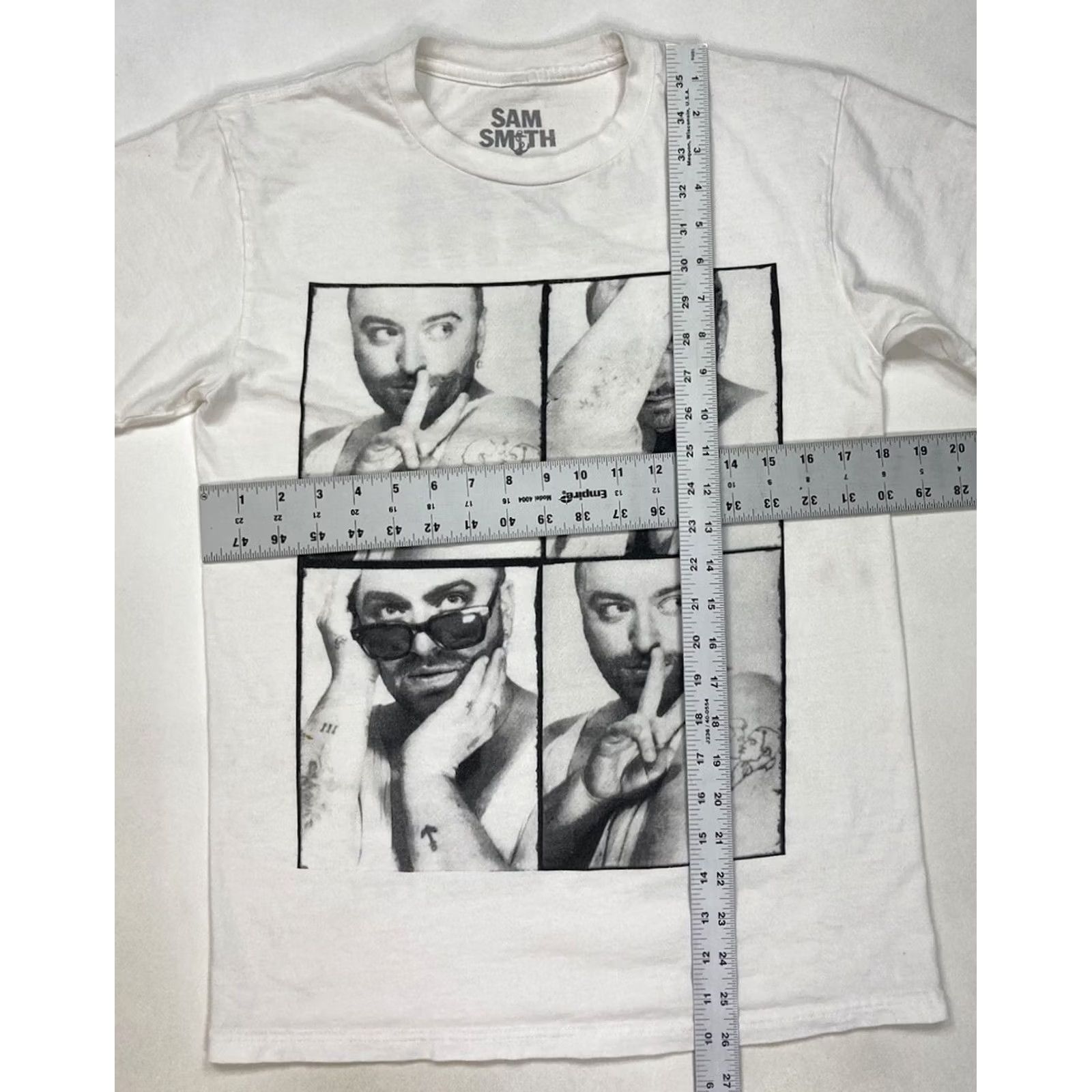 Vintage Sam Hunt T-Shirt Women Small White Short Sleeve Music Shirt Size S / US 4 / IT 40 - 7 Thumbnail