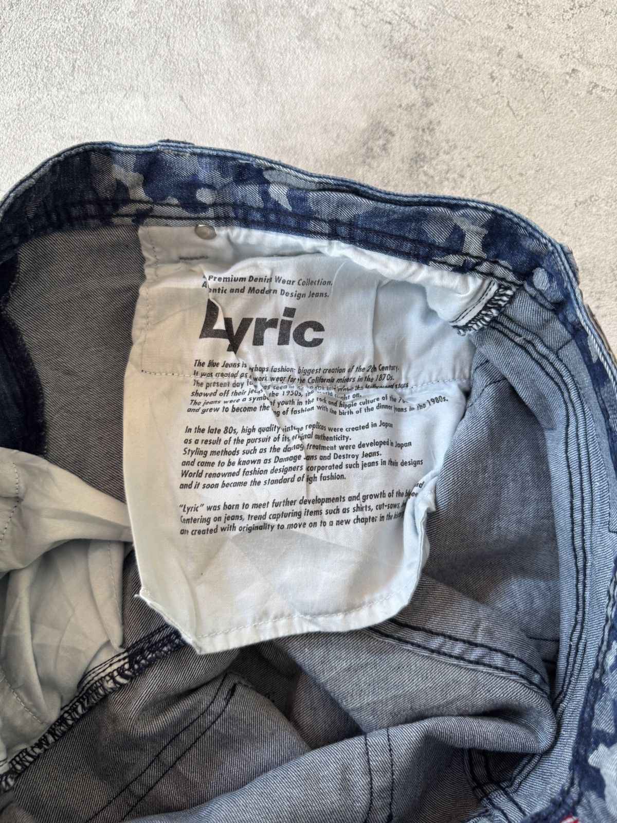 Hysteric Glamour Y2k Lyric Cargo Short Jeans Size US 33 - 6 Thumbnail