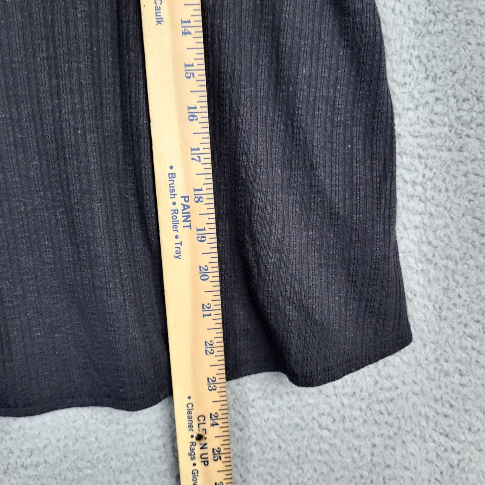 Old Navy Old Navy Womens Square Neck Short Sleeve Blouse L Black NEW Size L / US 10 / IT 46 - 3 Thumbnail