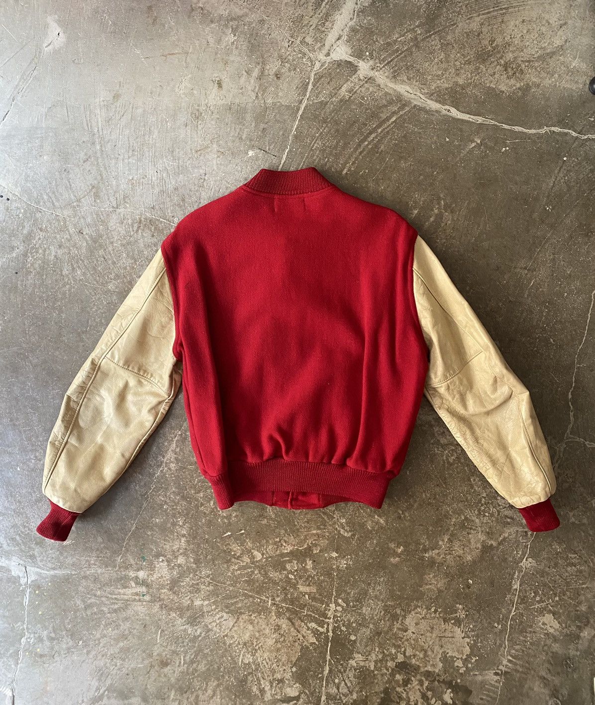 Vintage Vintage 50s Burean Holloway Varsity Jacket Kapital CPFM Size US XL / EU 56 / 4 - 6 Thumbnail