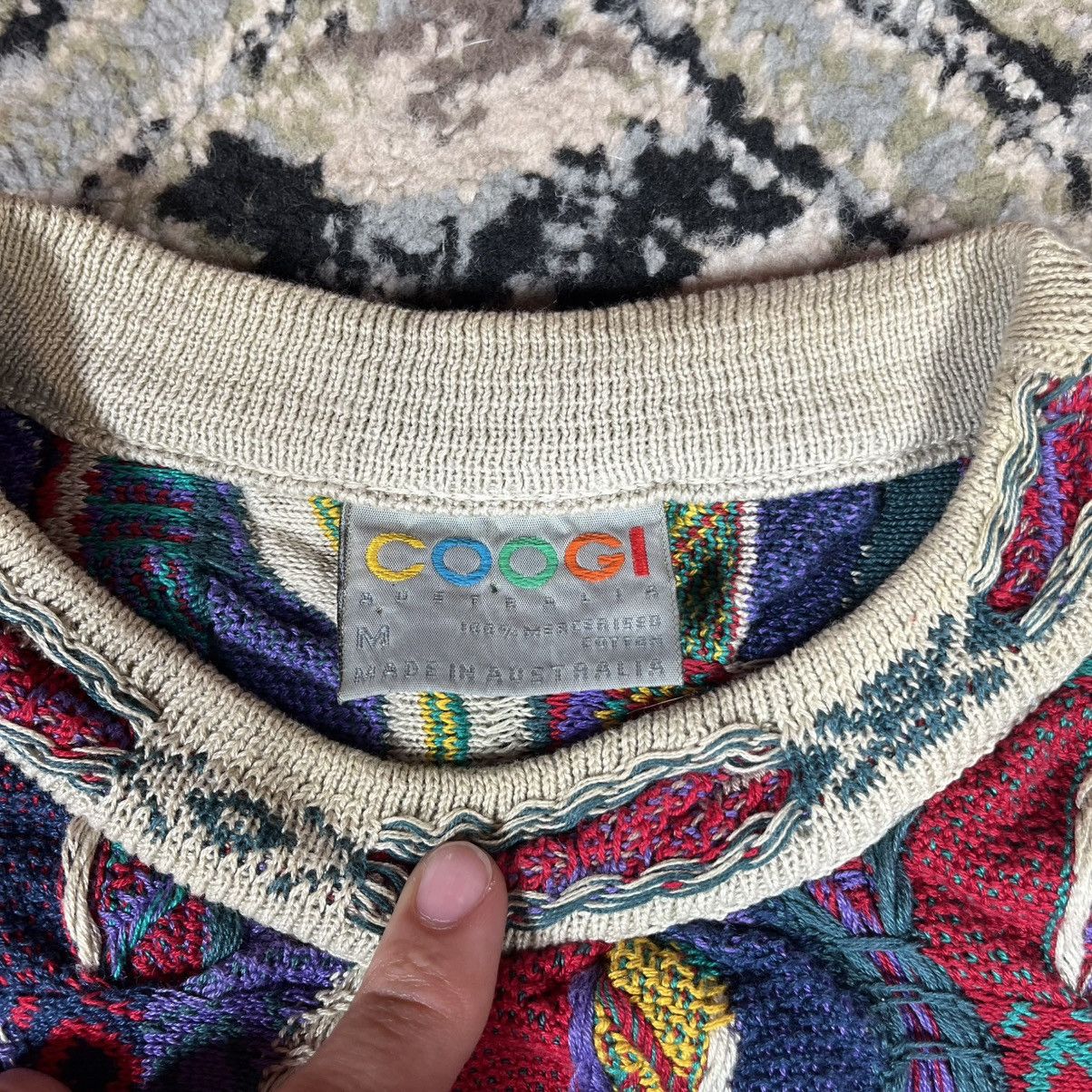 Coogi Vintage COOGI Australia 3D Knit Y2K Streetwear Multi Sweater Size US M / EU 48-50 / 2 - 13 Thumbnail