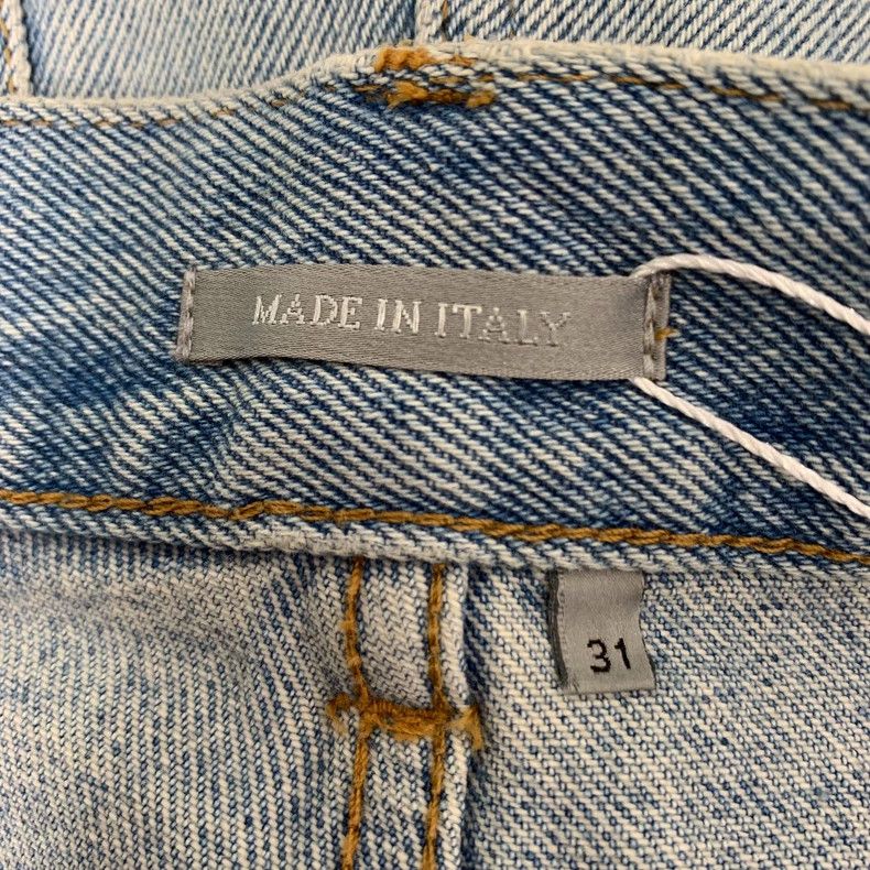 Dior Dior Couture Workshop Series Blue Cotton Denim Casual Trous Size US 31 - 7 Thumbnail