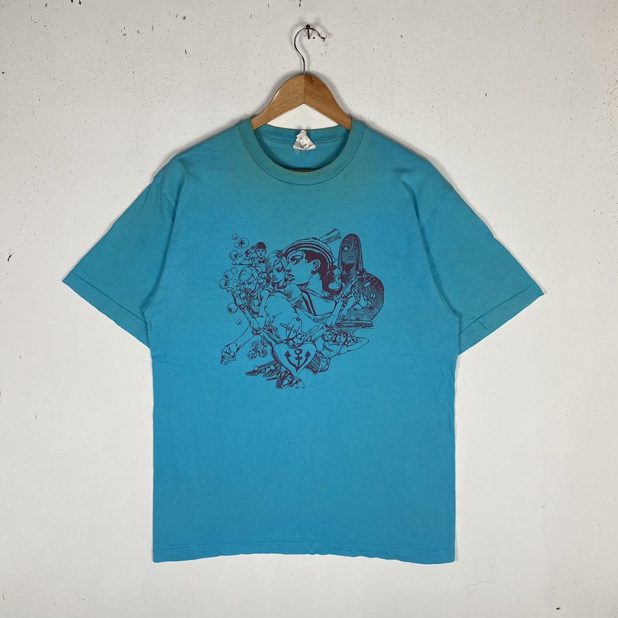 Anime JOJO'S BIZARRE ADVENTURE PART 8 JOJOLION EXHIBITION TEE Size US XL / EU 56 / 4 - 2 Thumbnail