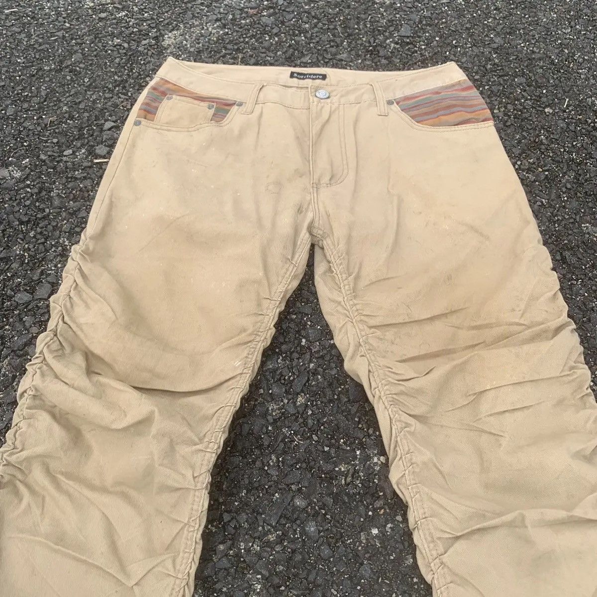 Japanese Brand RUSTY DIRTY 🔥 SORRIDERE SPRING LEGS TROUSERS 5-POCKET PANTS Size US 32 / EU 48 - 4 Thumbnail