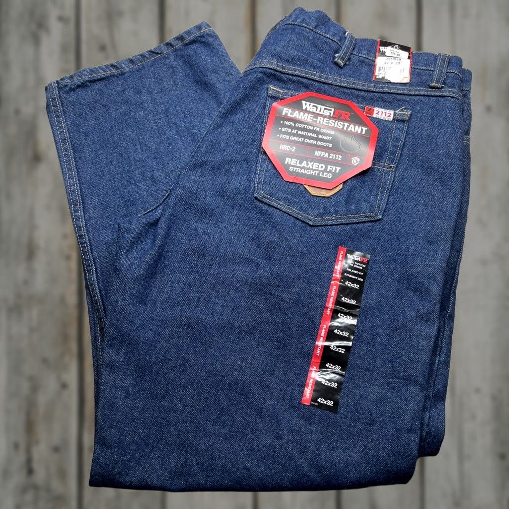Walls Walls FR Mens Jeans 42x32 Relaxed Fit Over Boots Flame-Resistant NWT Size US 42 / EU 58 - 1 Thumbnail