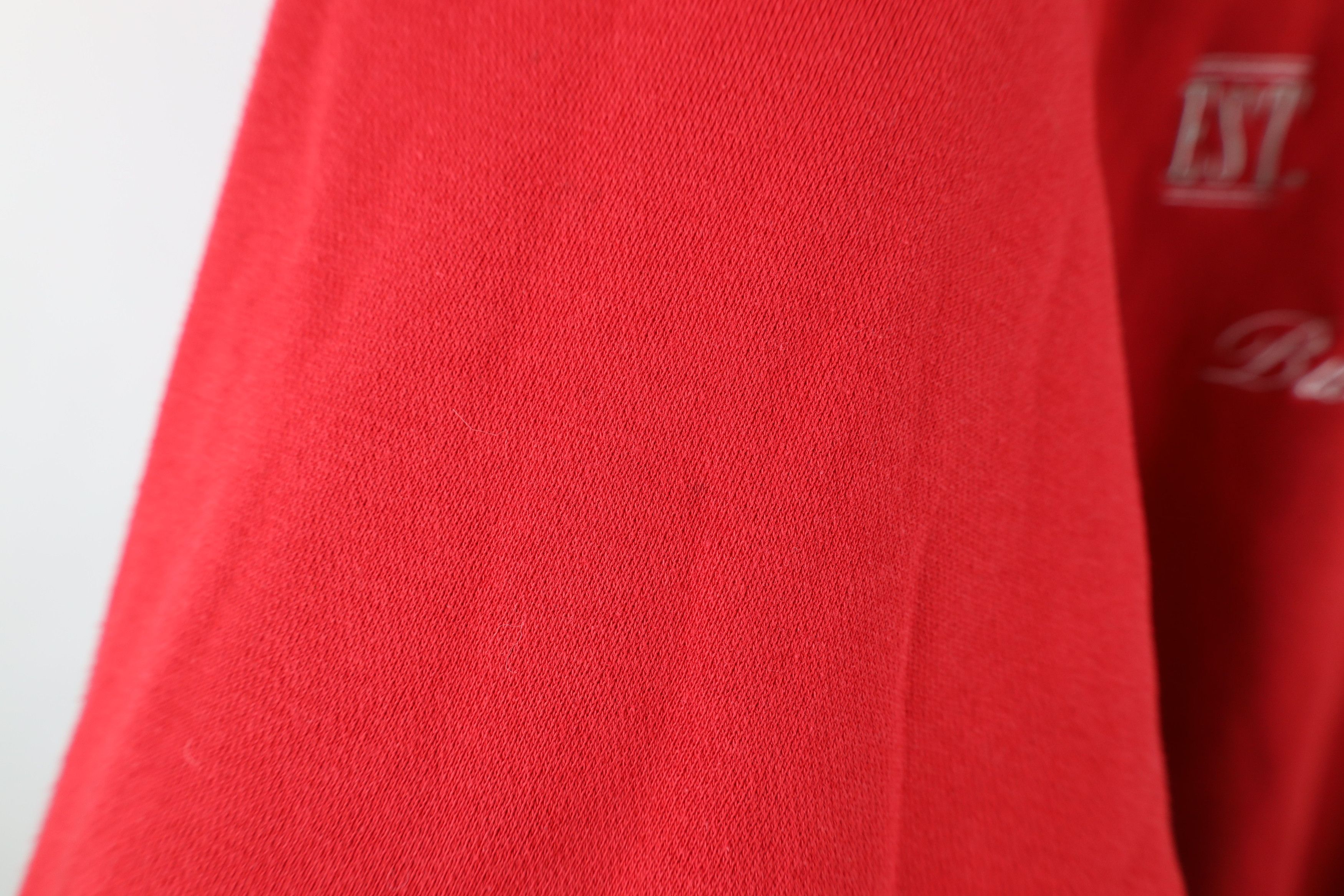 Vintage Vintage 90s Spell Out Ohio State University Sweatshirt Red Size US L / EU 52-54 / 3 - 6 Thumbnail