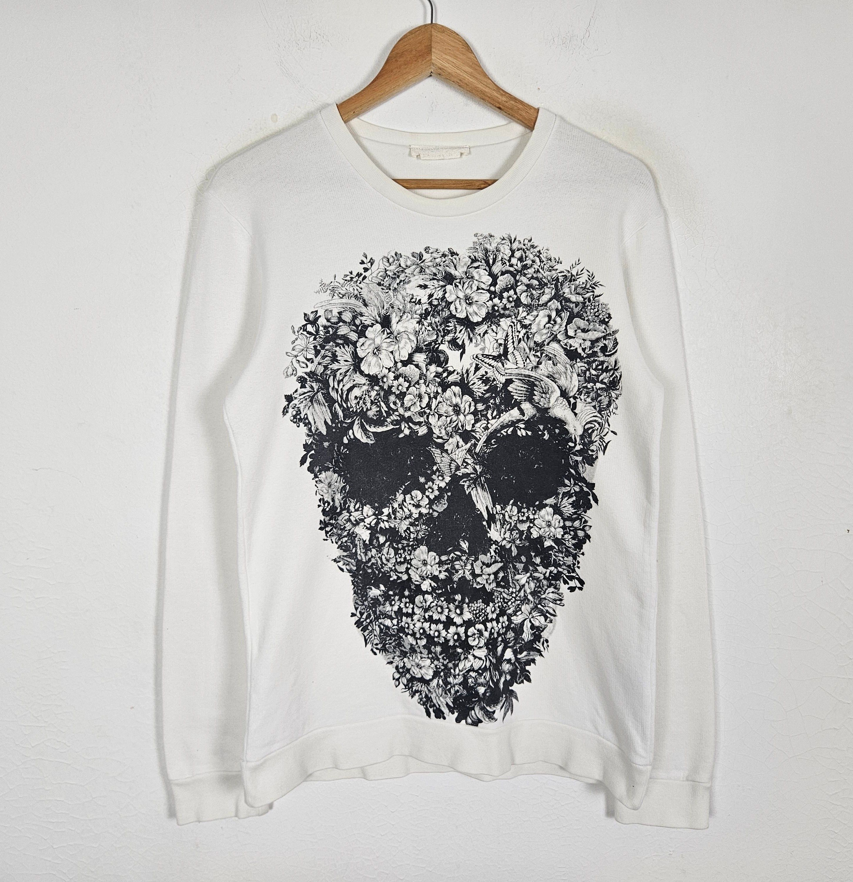 Alexander McQueen Alexander Mcqueen tatoo skull motive sweatshirt Size US S / EU 44-46 / 1 - 2 Thumbnail