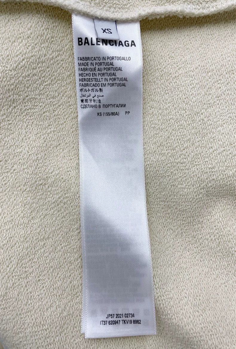 Balenciaga Balenciaga Beige Coke Sweatshirt Size US XS / EU 42 / 0 - 6 Thumbnail