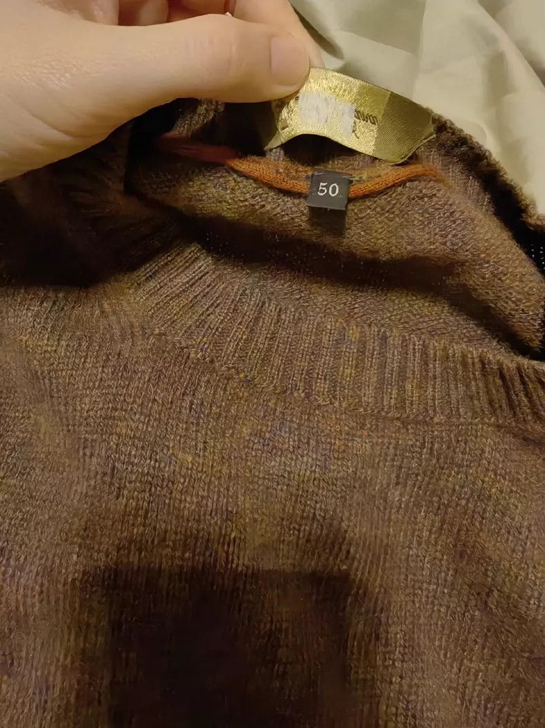 Loro Piana LORO PIANA size50 Brown cashmere sweater Size US M / EU 48-50 / 2 - 4 Thumbnail