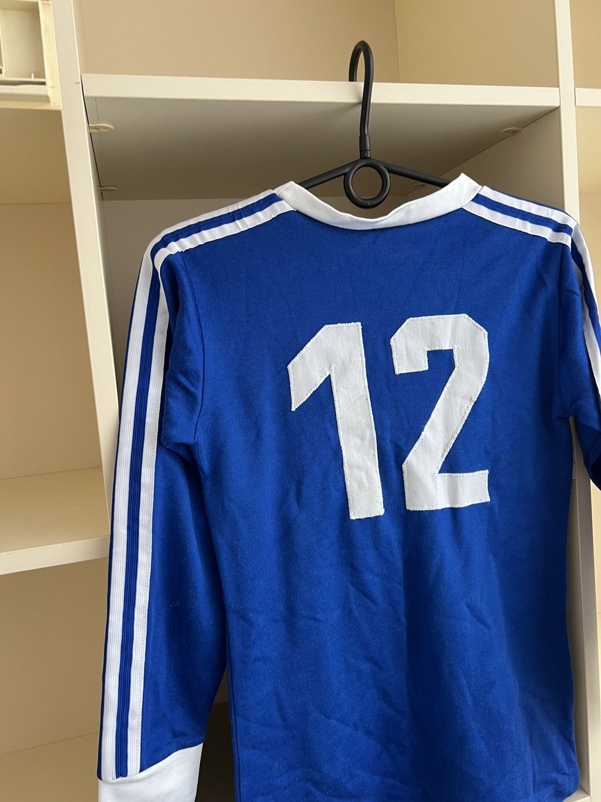 Adidas Vintage 80s Adidas Erima Long Sleeve Mede in West Germany Size US S / EU 44-46 / 1 - 15 Thumbnail