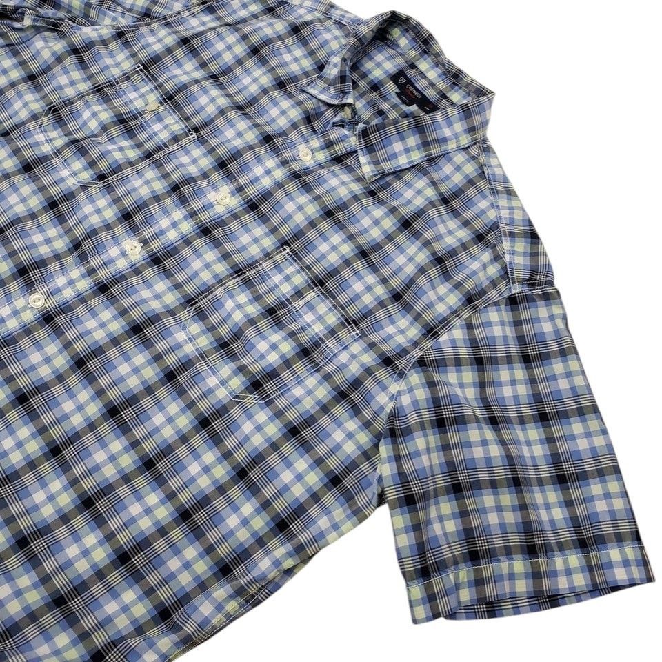 Cremieux Cremieux Classics Plaid Contrast Stitch Shirt Double Pockets Size US XL / EU 56 / 4 - 5 Thumbnail
