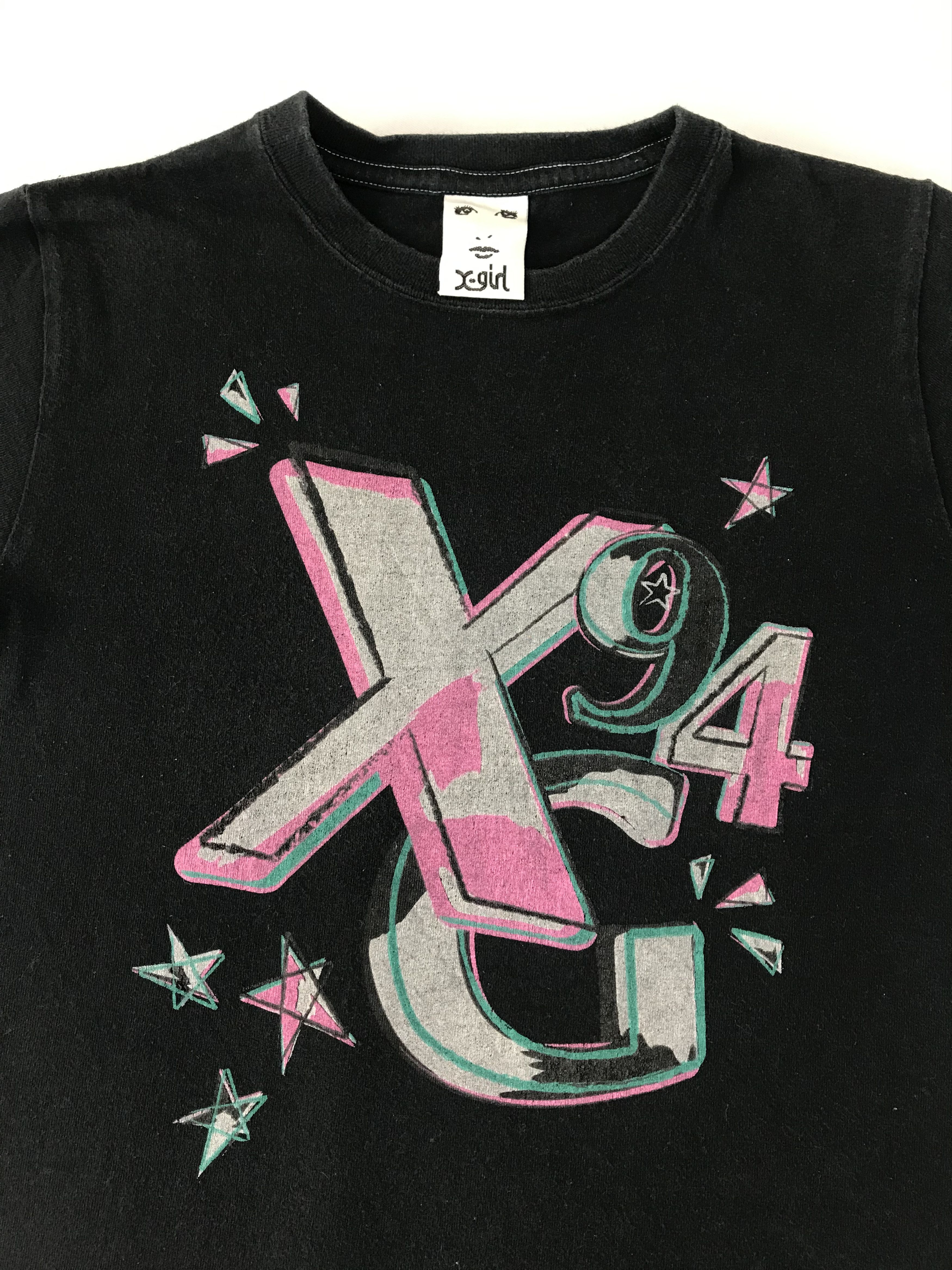 Japanese Brand Hype X Girl 94 Big Logo Printed Tee T-shirt Designer Size M / US 6-8 / IT 42-44 - 3 Thumbnail