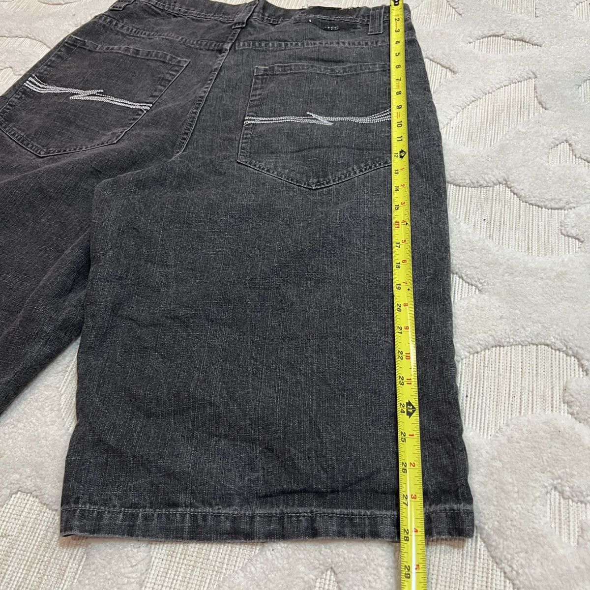 Southpole Southpole Shorts Black Baggy Vintage Y2K Jorts Size 36 Size US 36 / EU 52 - 7 Thumbnail