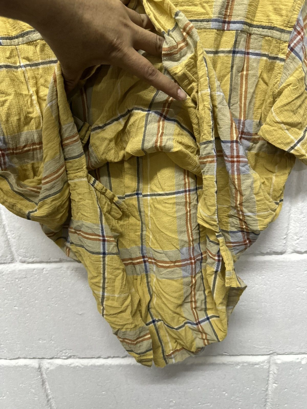 Hai Sporting Gear × Issey Miyake 1990- Hai Sporting Gear Cotton Single Pocket Button Up Shirt Size US M / EU 48-50 / 2 - 12 Thumbnail