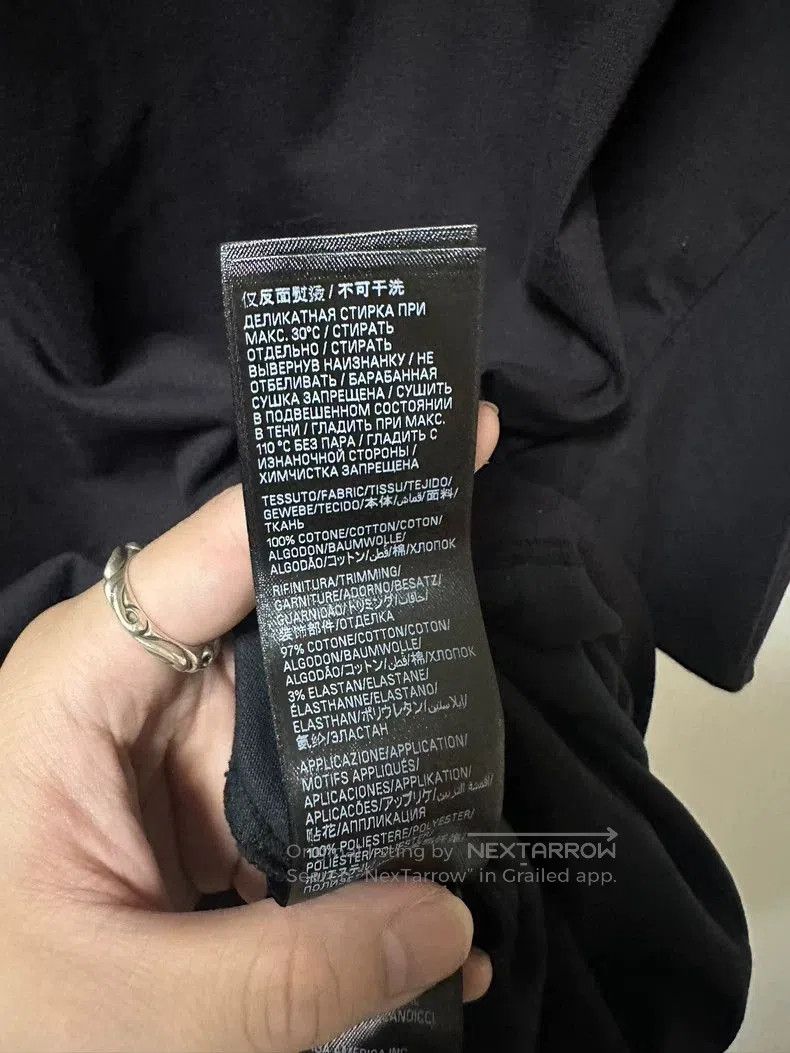 Balenciaga Balenciaga SS24 Black Sticky Note Tee. Size US S / EU 44-46 / 1 - 7 Thumbnail