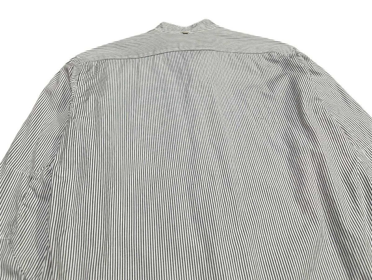 Visvim 🔥Visvim Striped Shirt L/S Mandarin Collar Size US L / EU 52-54 / 3 - 6 Thumbnail