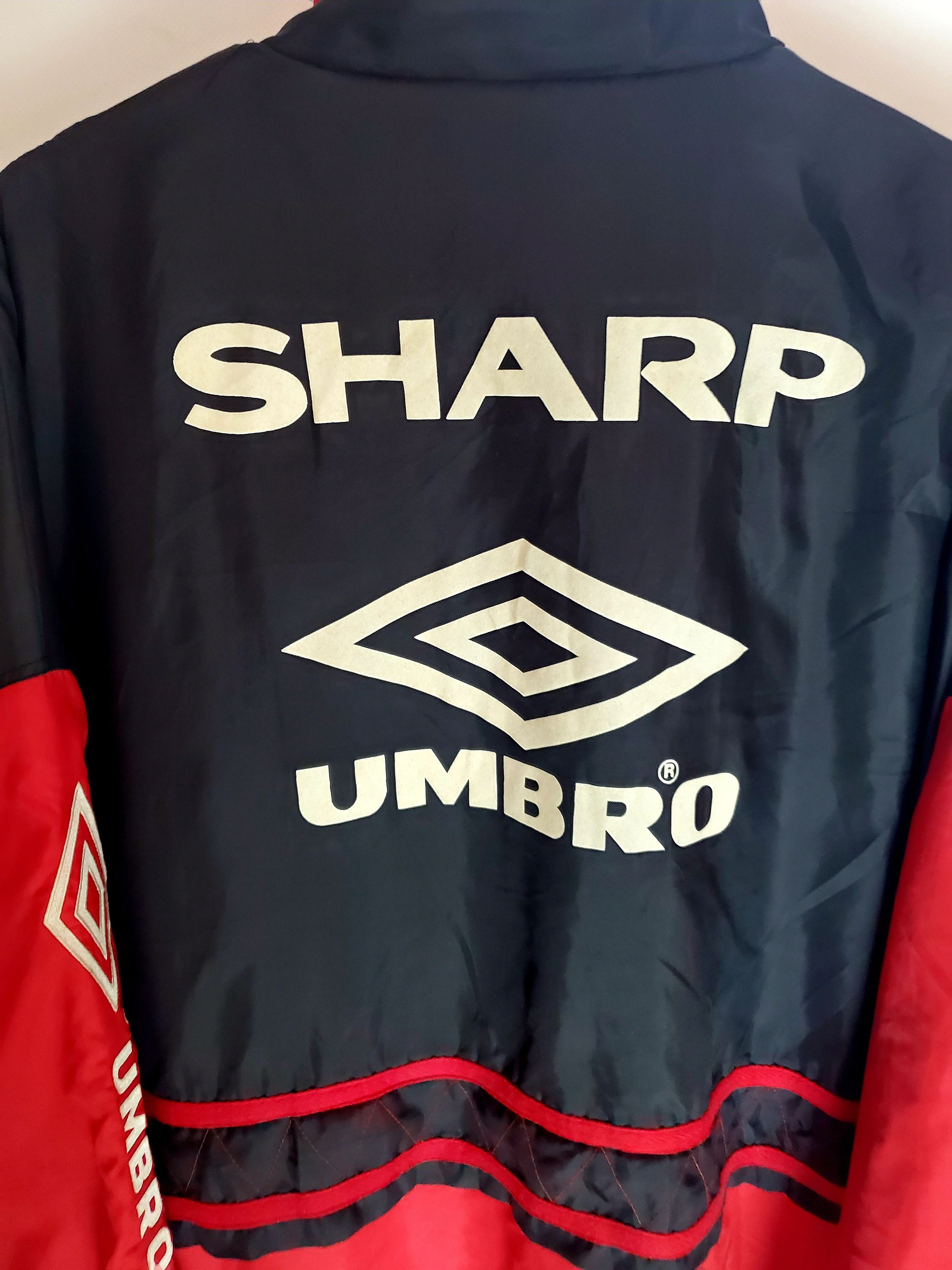 Umbro Manchester United Football Coat 1994/96 Alex Ferguson L Size US L / EU 52-54 / 3 - 9 Thumbnail