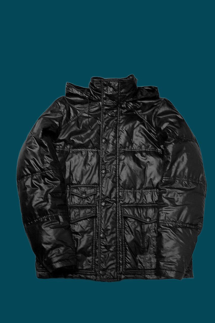 Gucci Gucci Black Nylon Puffer 2008 Size US S / EU 44-46 / 1 - 1 Thumbnail