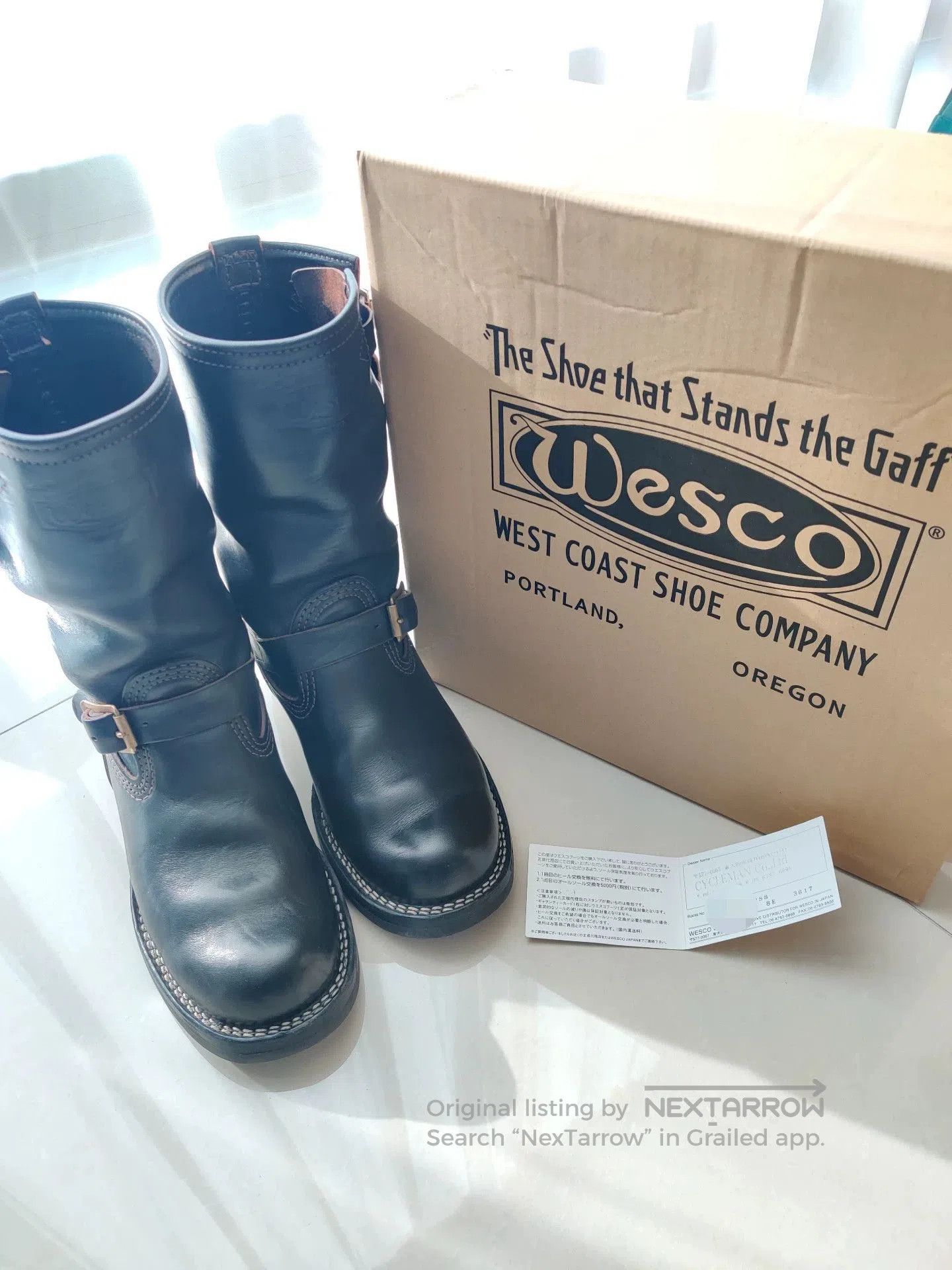 WESCO wesco boss 8E leather engineer boots. Size US 8 / EU 41 - 1 Thumbnail