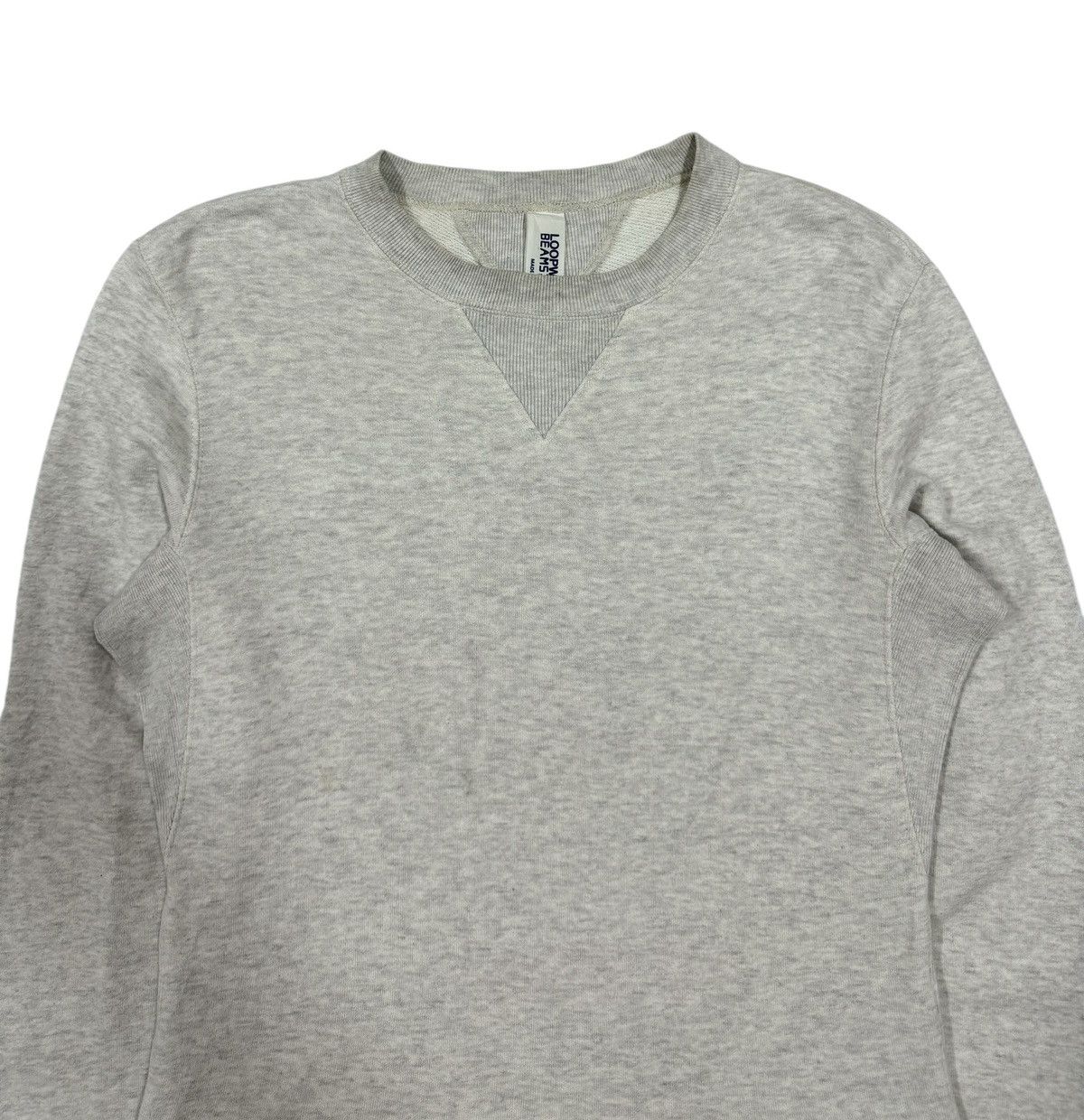 Beams Plus × Loopwheeler Loopwheeler X Beams Double V Pullover Sweatshirt Size US S / EU 44-46 / 1 - 3 Thumbnail