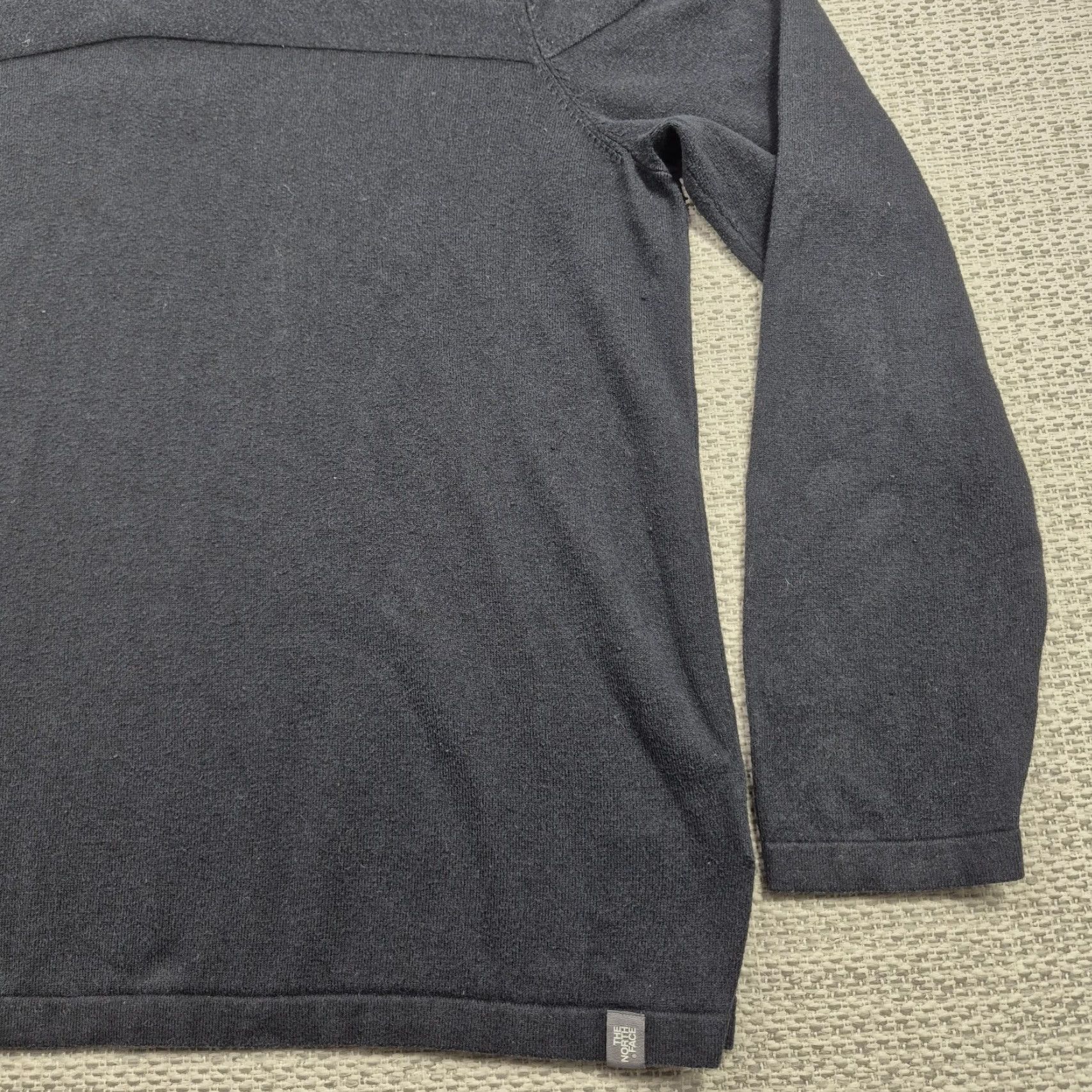 The North Face The North Face Sweater Mens XL Black V-Neck Knit Pullover Size US XL / EU 56 / 4 - 4 Thumbnail