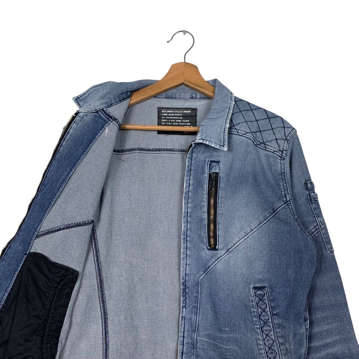 Japanese Brand GLOW KICK’S Workwear Rugged Jean Denim Jacket #2582-C117 Size US L / EU 52-54 / 3 - 10 Thumbnail