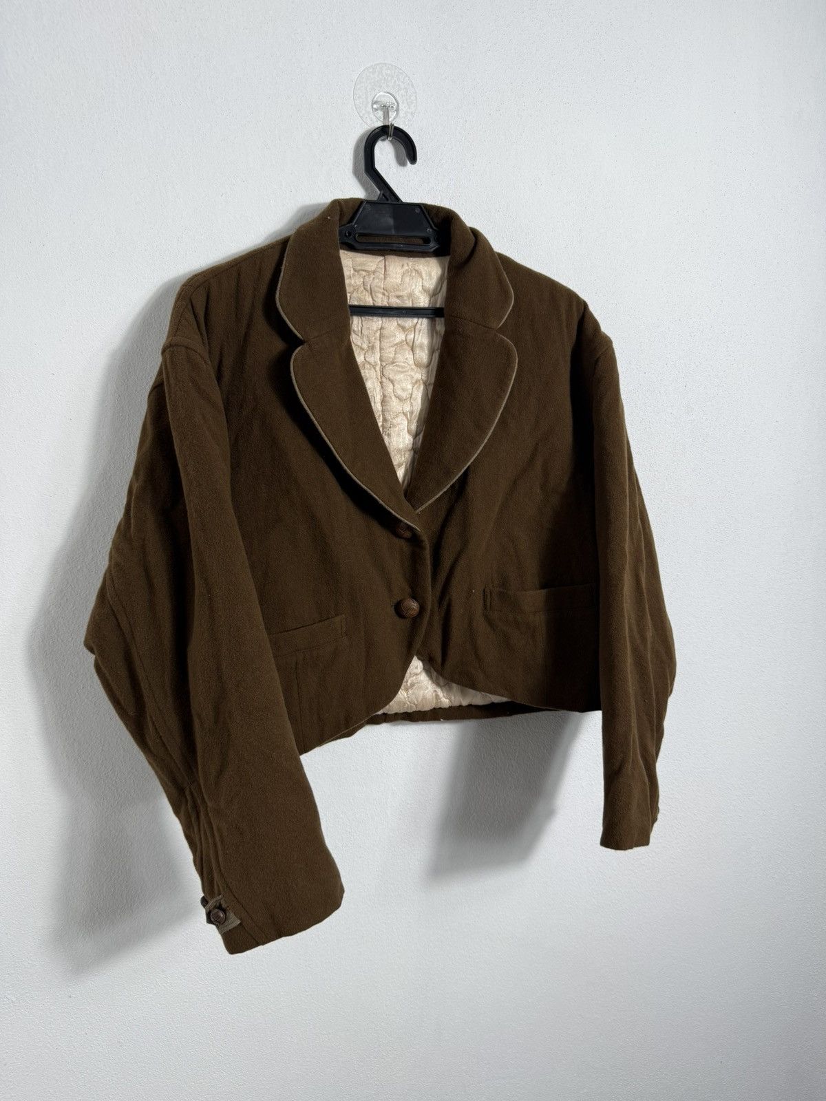 45rpm SPECIAL ISSUED 45 RPM STUDIO CROPPED JACKET BROWN RARE Size M / US 6-8 / IT 42-44 - 2 Thumbnail