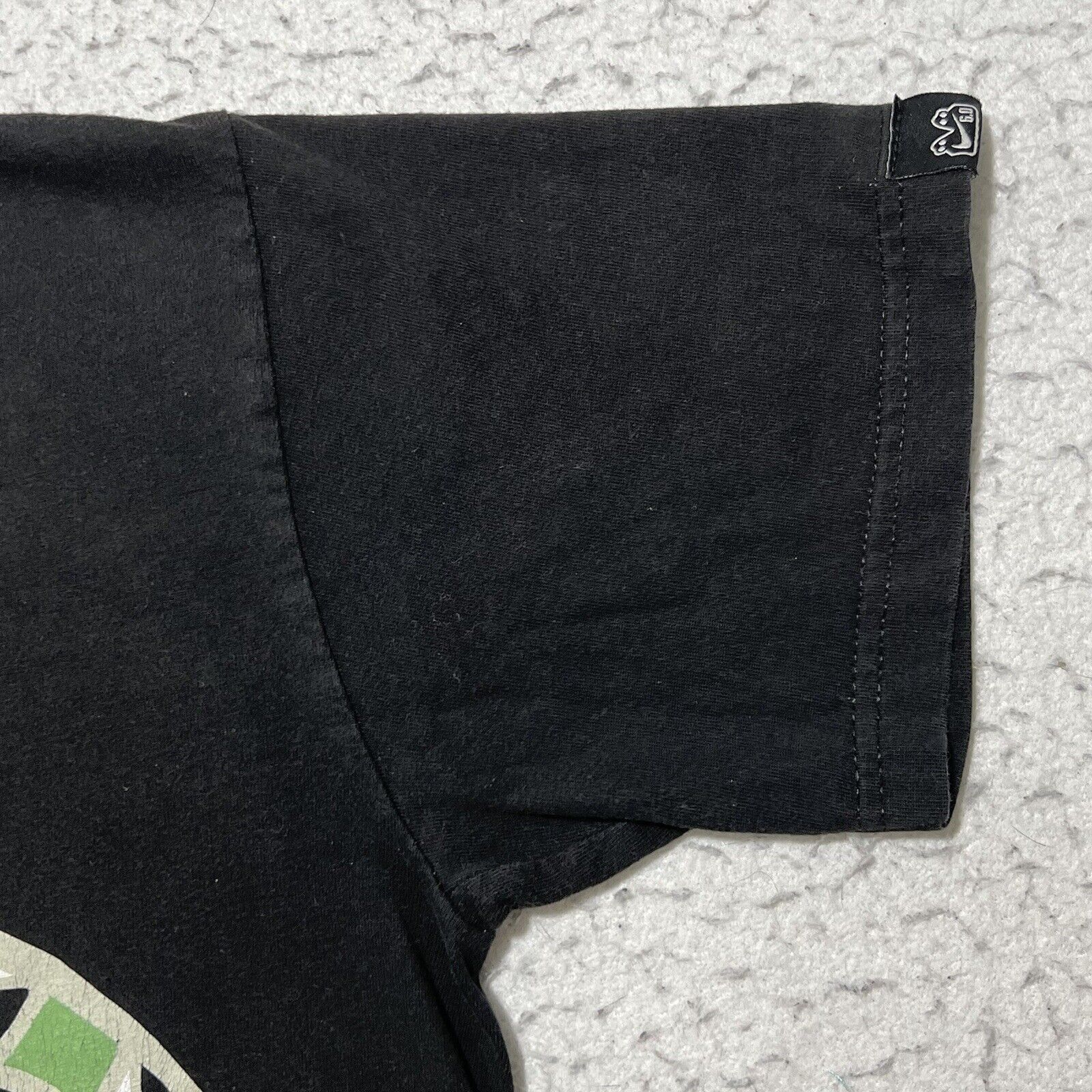 Nike Nike 6.0 Short Sleeve Tee Black & Green Logo Graphic T Shirt Size S / US 4 / IT 40 - 6 Thumbnail