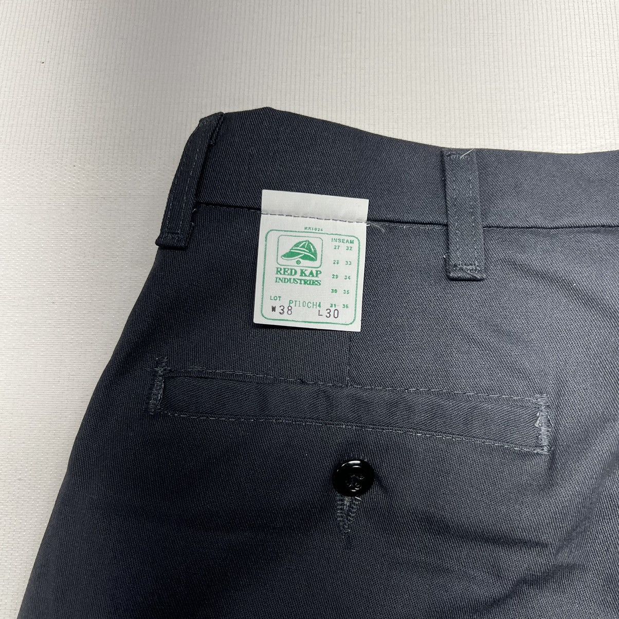 Other Red Kap Pants Grey Workwear Trousers Pocket Trade Mechanic Size US 38 / EU 54 - 8 Thumbnail