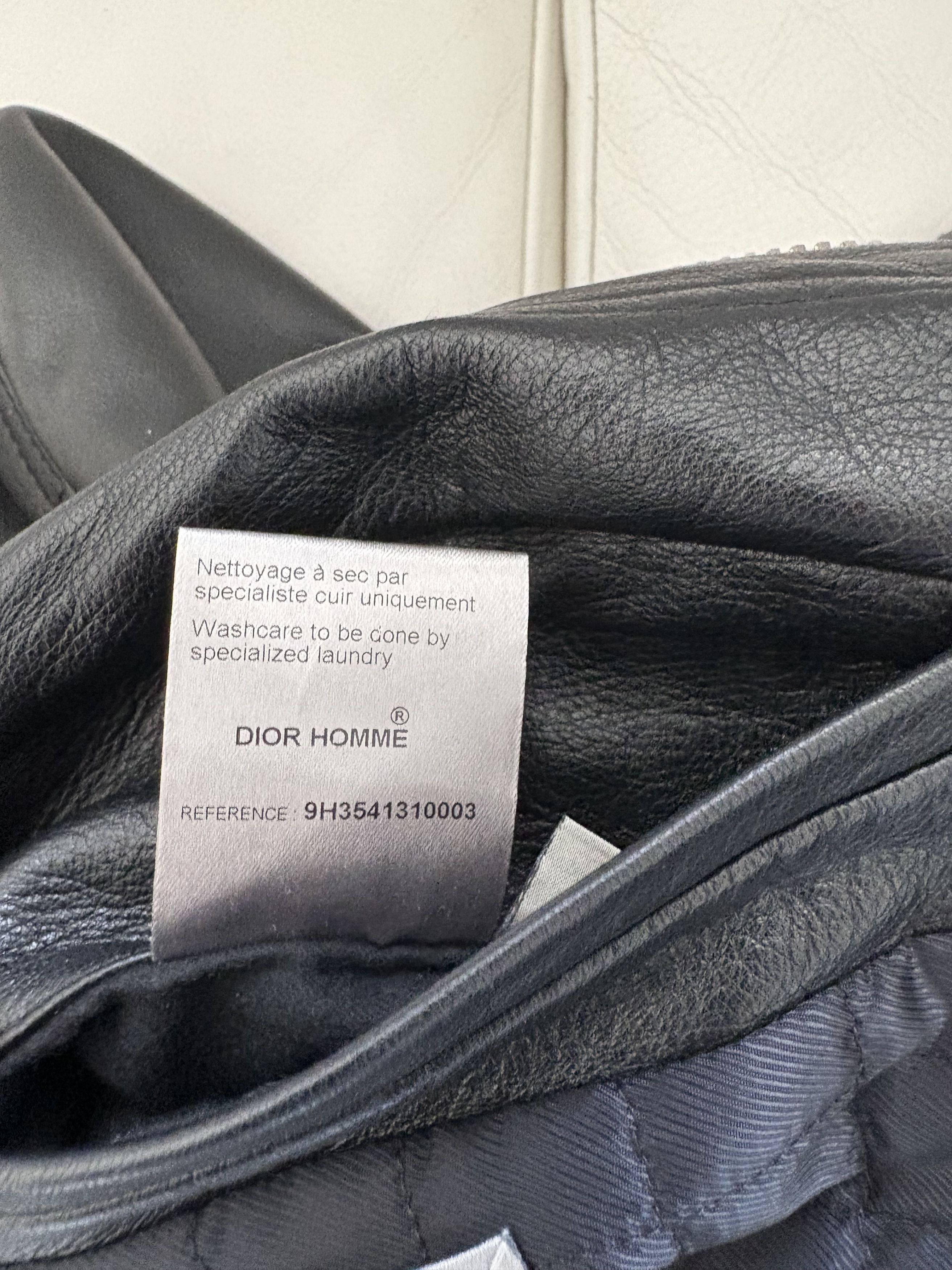 Dior Dior Aviator leather jacket Size US L / EU 52-54 / 3 - 10 Thumbnail