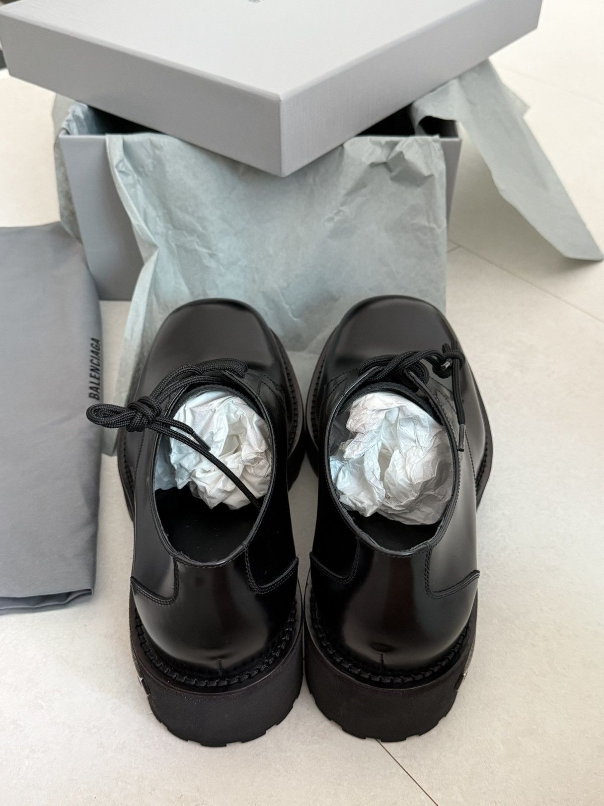 Balenciaga Balenciaga Venom Derby Black 42 Size US 9 / EU 42 - 2 Thumbnail