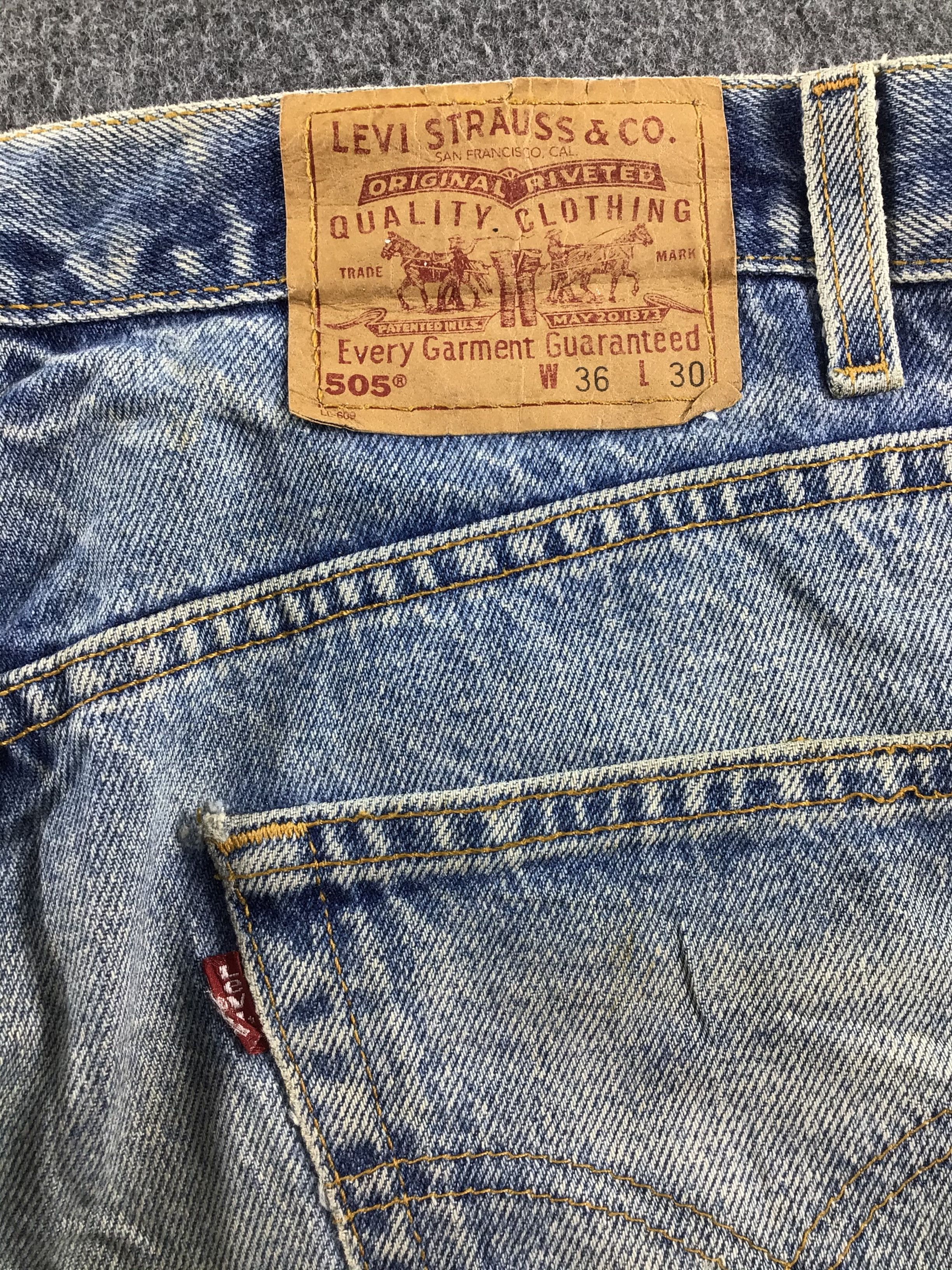 Levi's × Vintage Vintage Levis 505 Jeans-JM129 Size US 34 / EU 50 - 5 Thumbnail