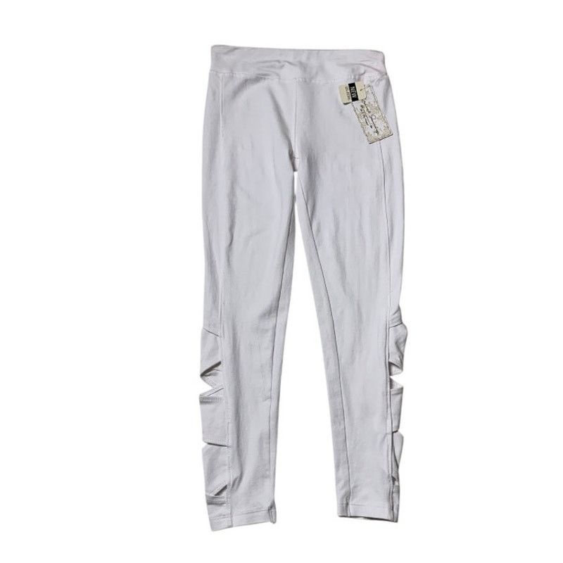 Other French Laundry Women's Sz Small Leggings White Yoga Pants Size 24" / US 00 / IT 34 - 1 Thumbnail