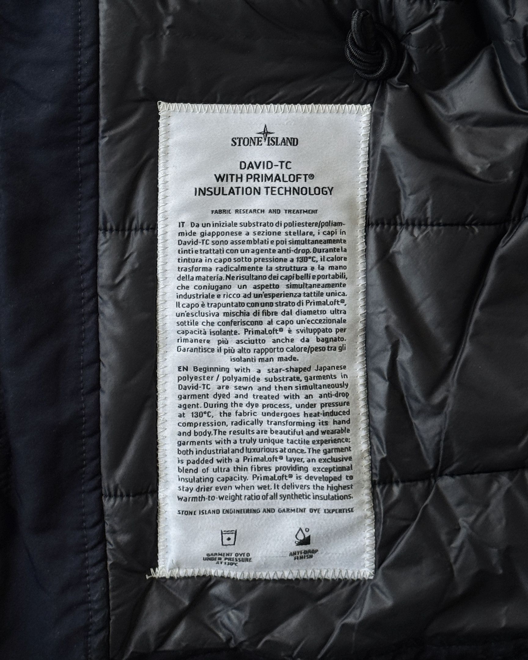 Stone Island David TC Navy Field Jacket Size US M / EU 48-50 / 2 - 7 Thumbnail