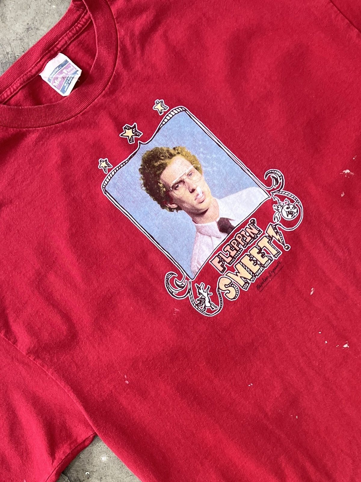 Vintage Vintage 2000s Napoleon Dynamite Flippin' Sweet Movie Tee XL Size US XL / EU 56 / 4 - 1 Thumbnail
