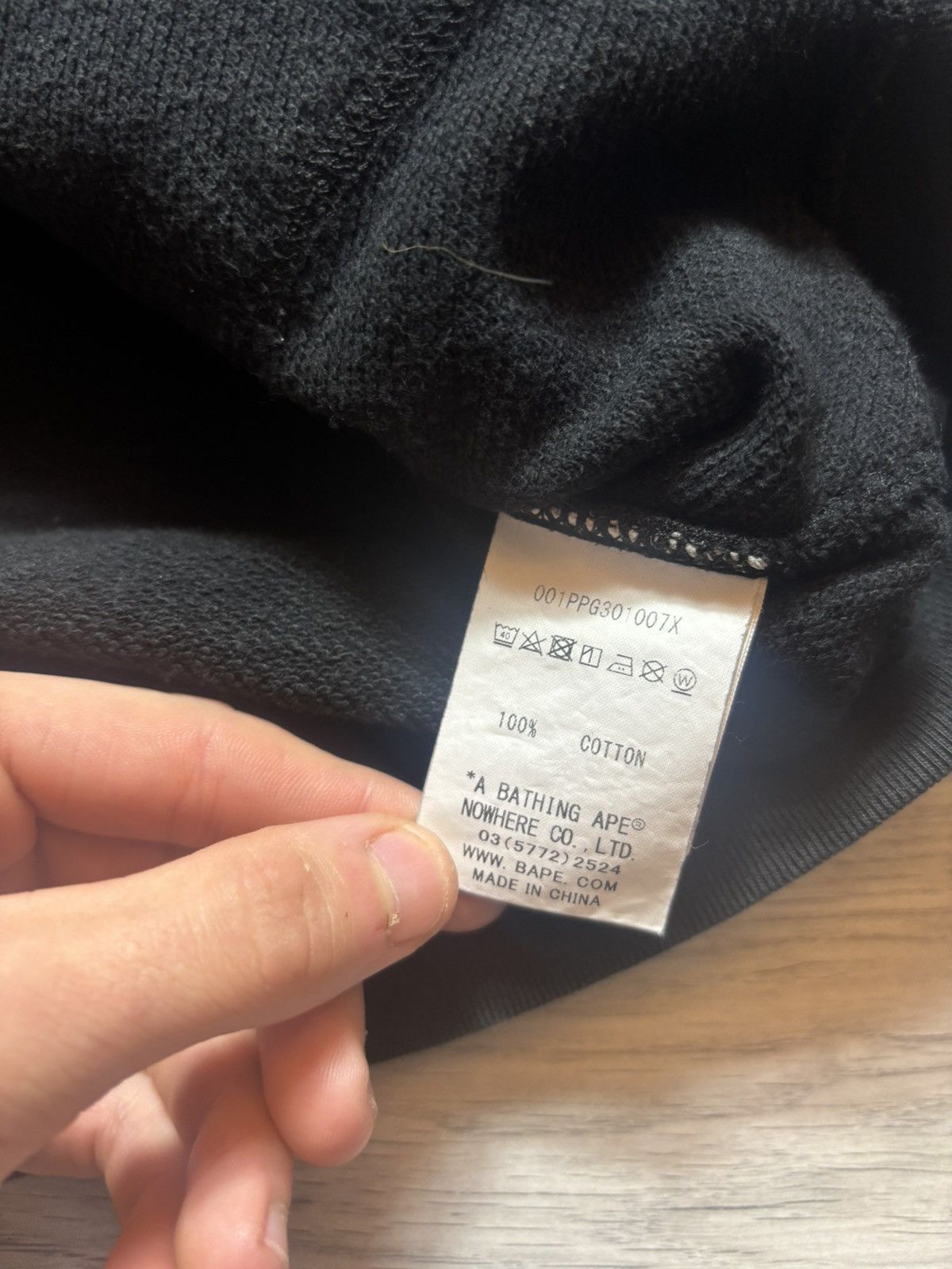Bape Bape college logo pullover hoodie Size US L / EU 52-54 / 3 - 11 Thumbnail
