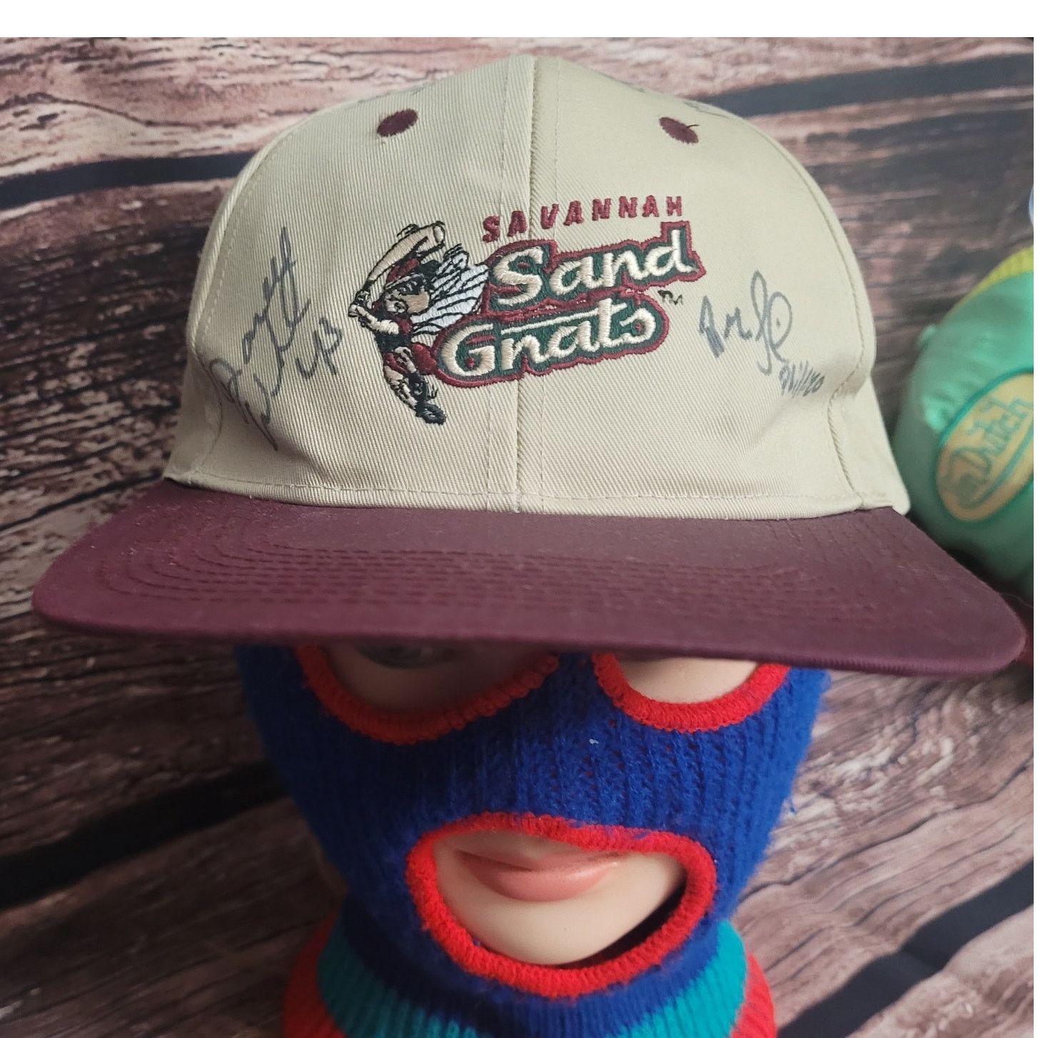 MLB × Vintage Vtg Savannah Sand Gnats Minor League snapback hat Size ONE SIZE - 2 Thumbnail