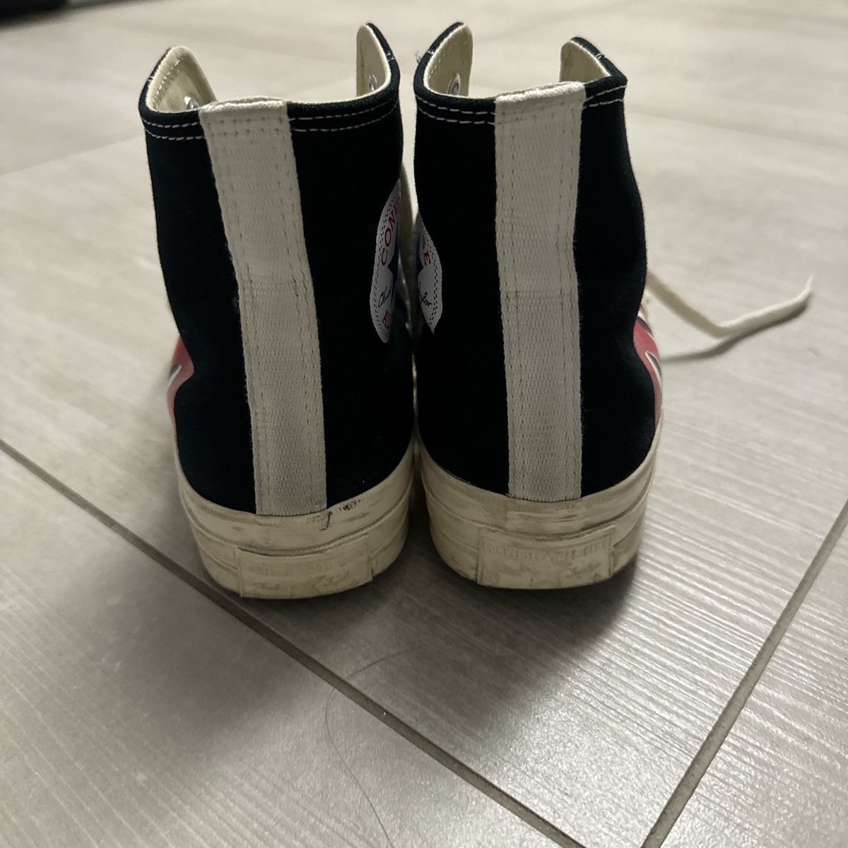 Comme des Garcons × Converse Comme des garcons x converse high tops Size US 9 / IT 39 - 4 Thumbnail