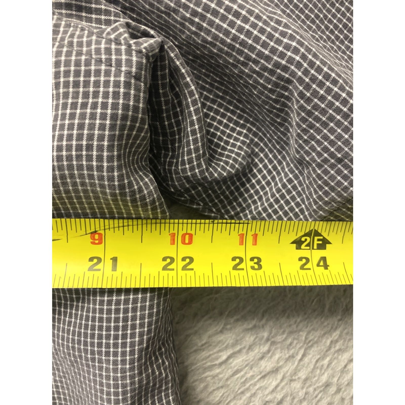 The North Face The North Face Check Button-Up Shirt Mens L Black White Outdoor Casual Size US L / EU 52-54 / 3 - 5 Thumbnail