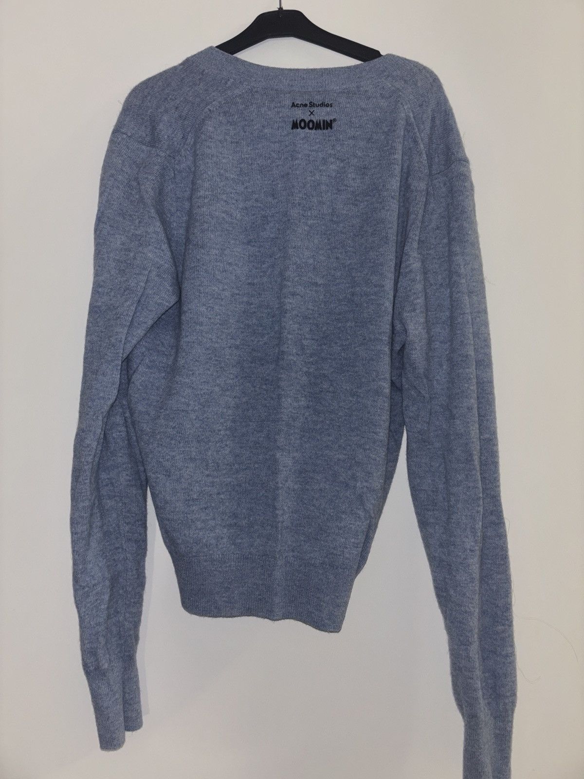 Acne Studios Acne Studios x Moomin logo-patch cardigan Size L / US 10 / IT 46 - 4 Thumbnail