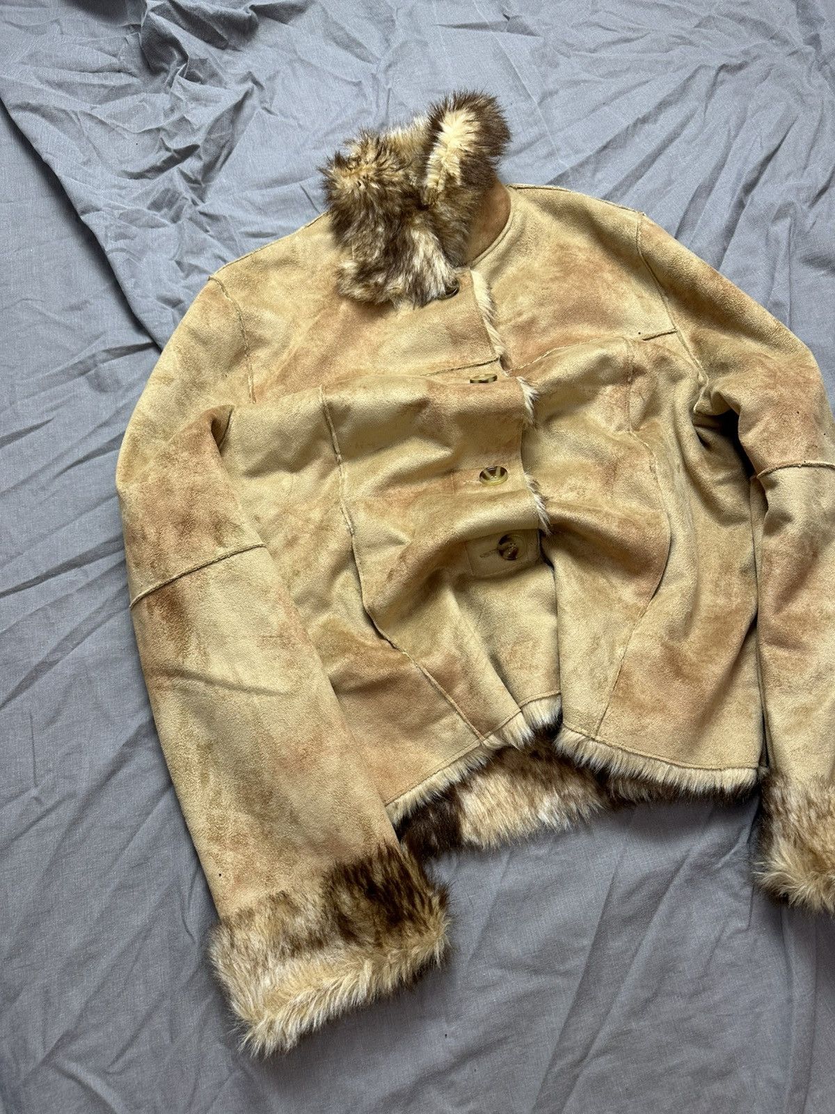Japanese Brand Junya Watanabe Balenciaga Playboi Carti Style Mohair Jacket Size US L / EU 52-54 / 3 - 3 Thumbnail