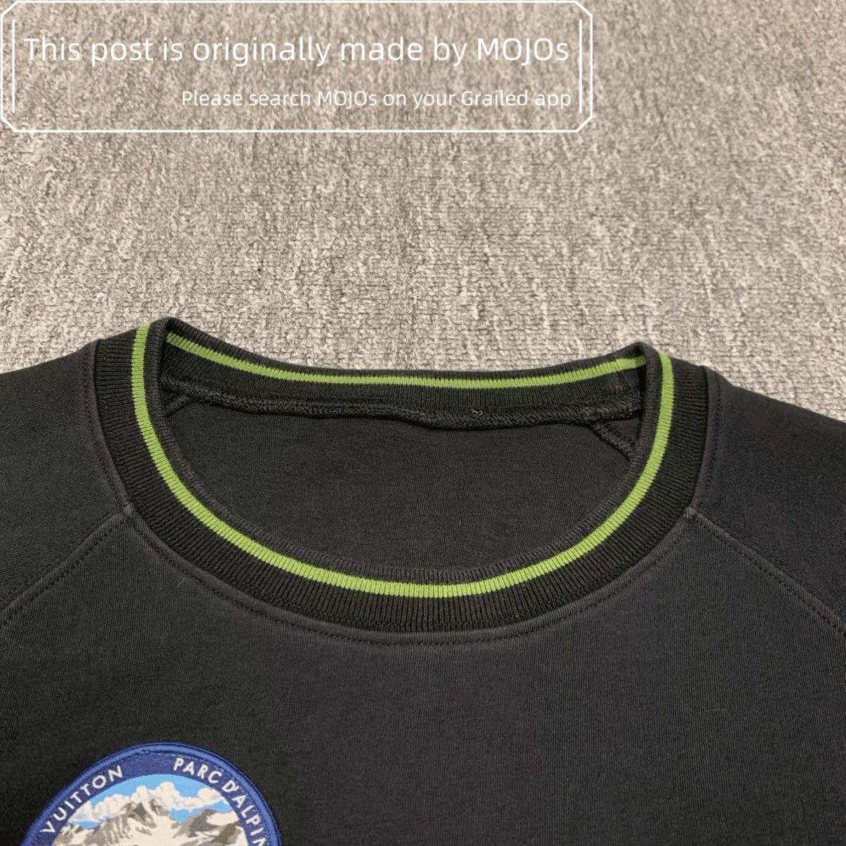 Louis Vuitton Louis Vuitton Logo Patch Tee mojos1310 Size US L / EU 52-54 / 3 - 8 Thumbnail