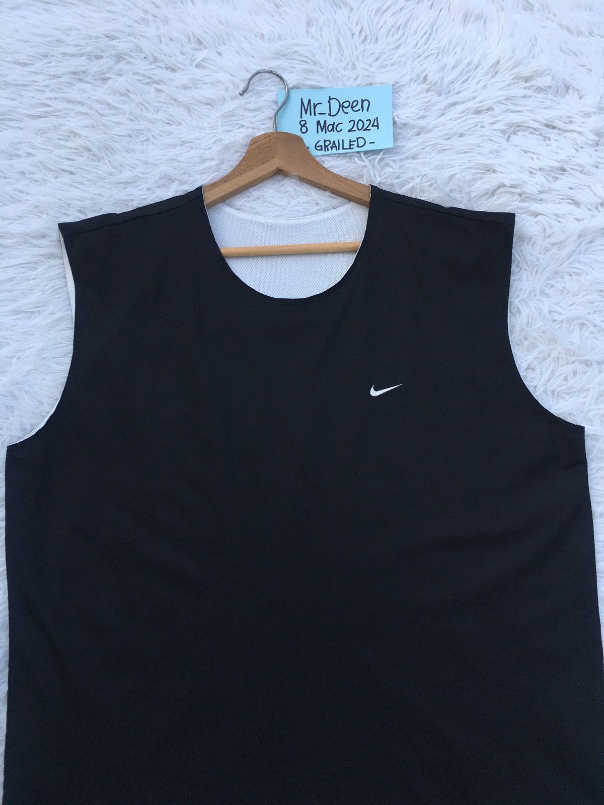 Nike Rare Vintage Nike Sleeveless reversible Jersey Size US L / EU 52-54 / 3 - 1 Thumbnail