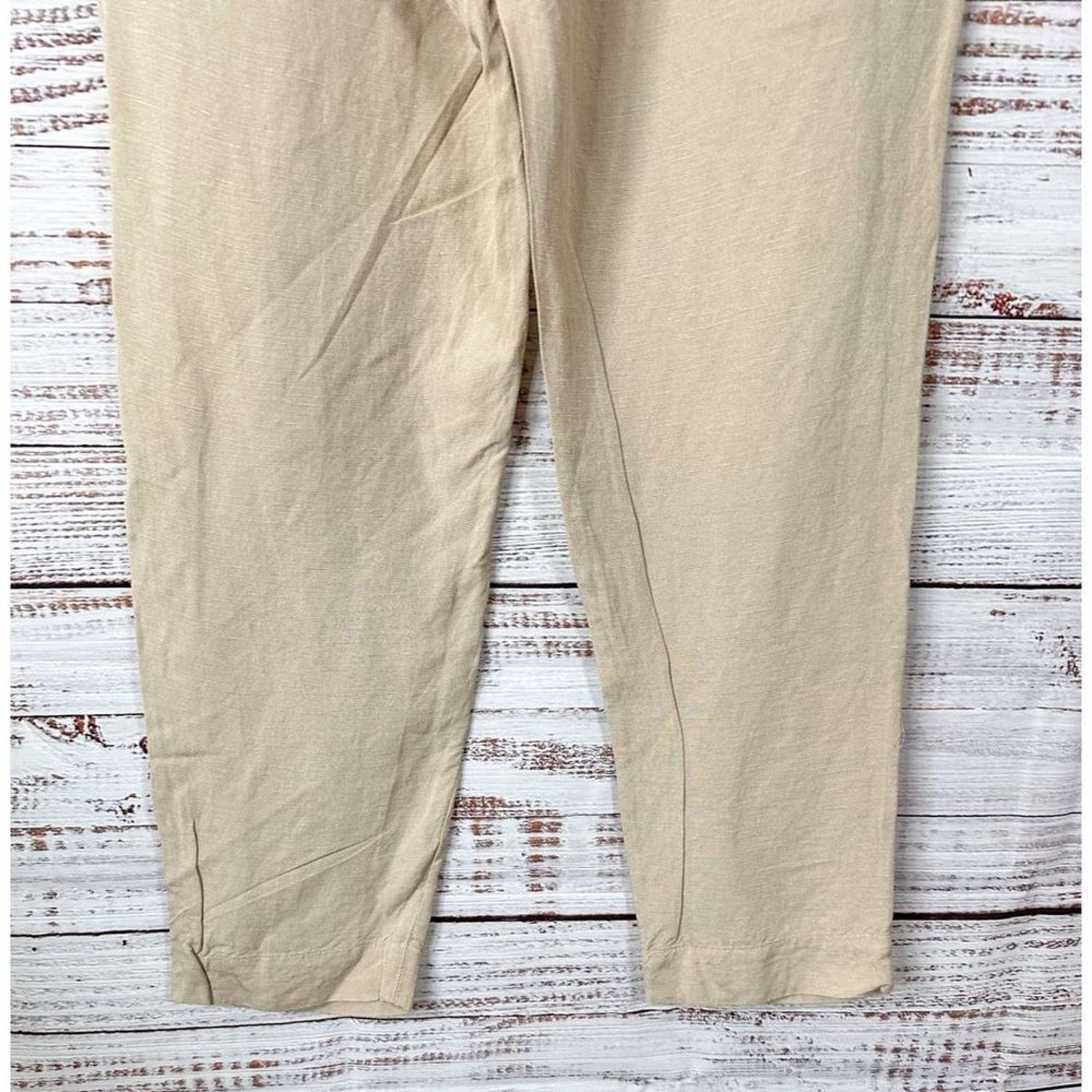 & Other Stories & Other Stories Paris Atelier Casual Pants Cream Size 6 Size 28" / US 6 / IT 42 - 10 Thumbnail