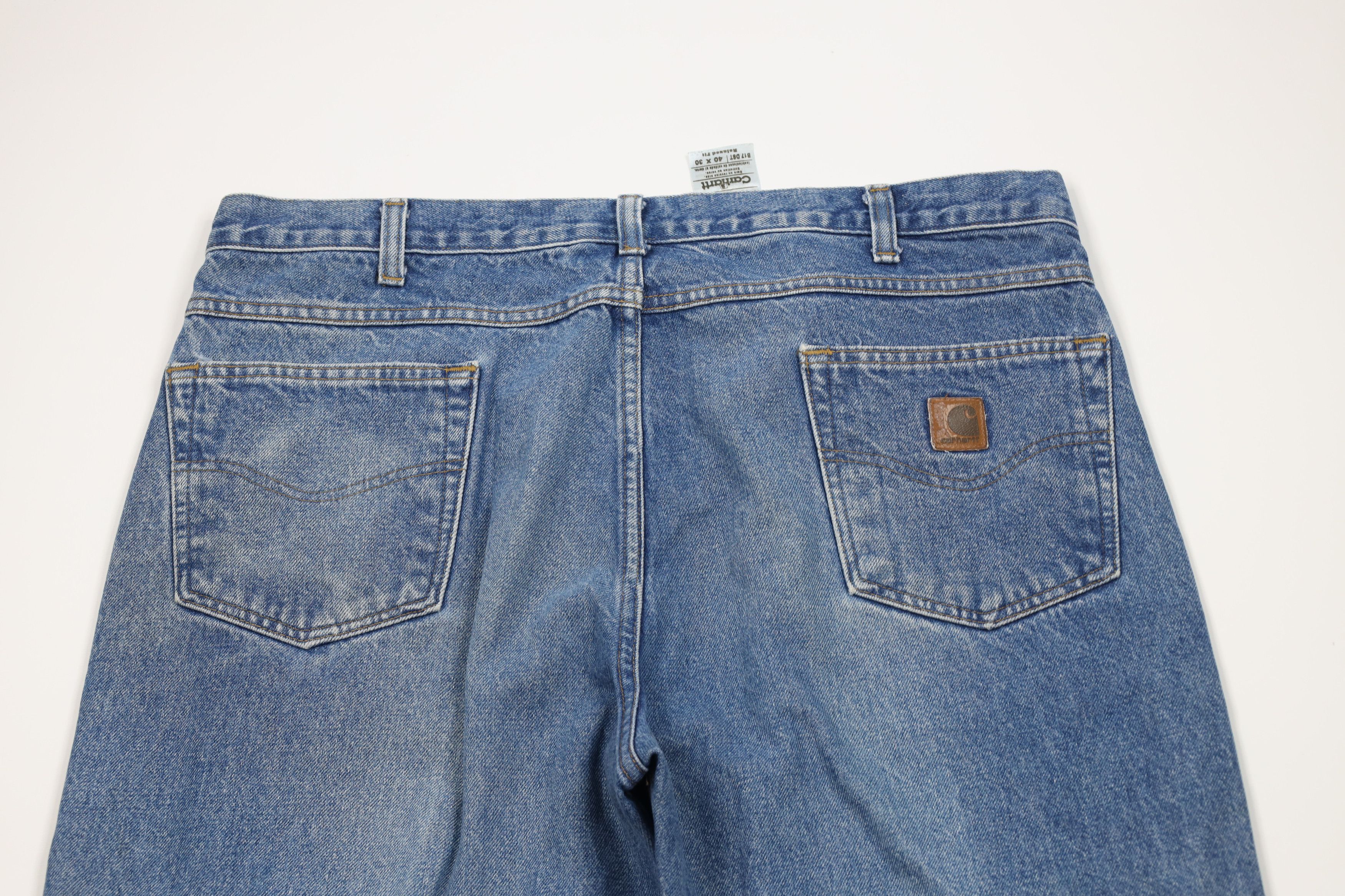 Carhartt Vintage Y2K Carhartt Relaxed Fit Straight Leg Denim Jeans Size US 40 / EU 56 - 11 Thumbnail