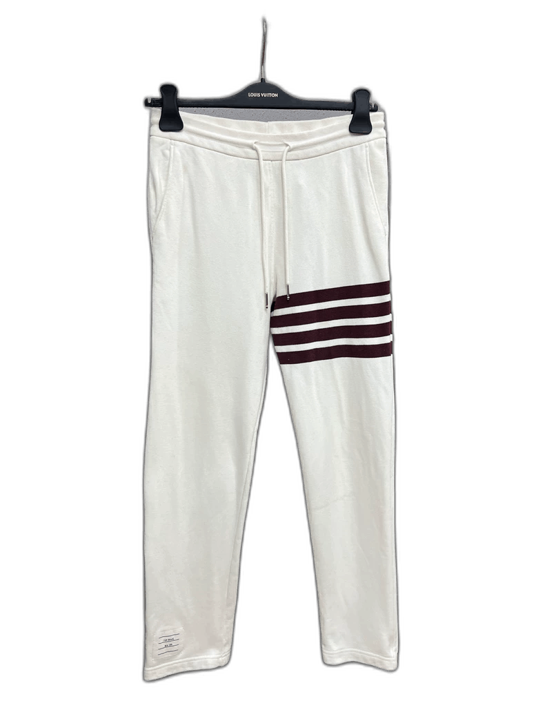 Thom Browne Thom Browne Black White Sports Straight Pants Size US 38 / EU 54 - 1 Thumbnail