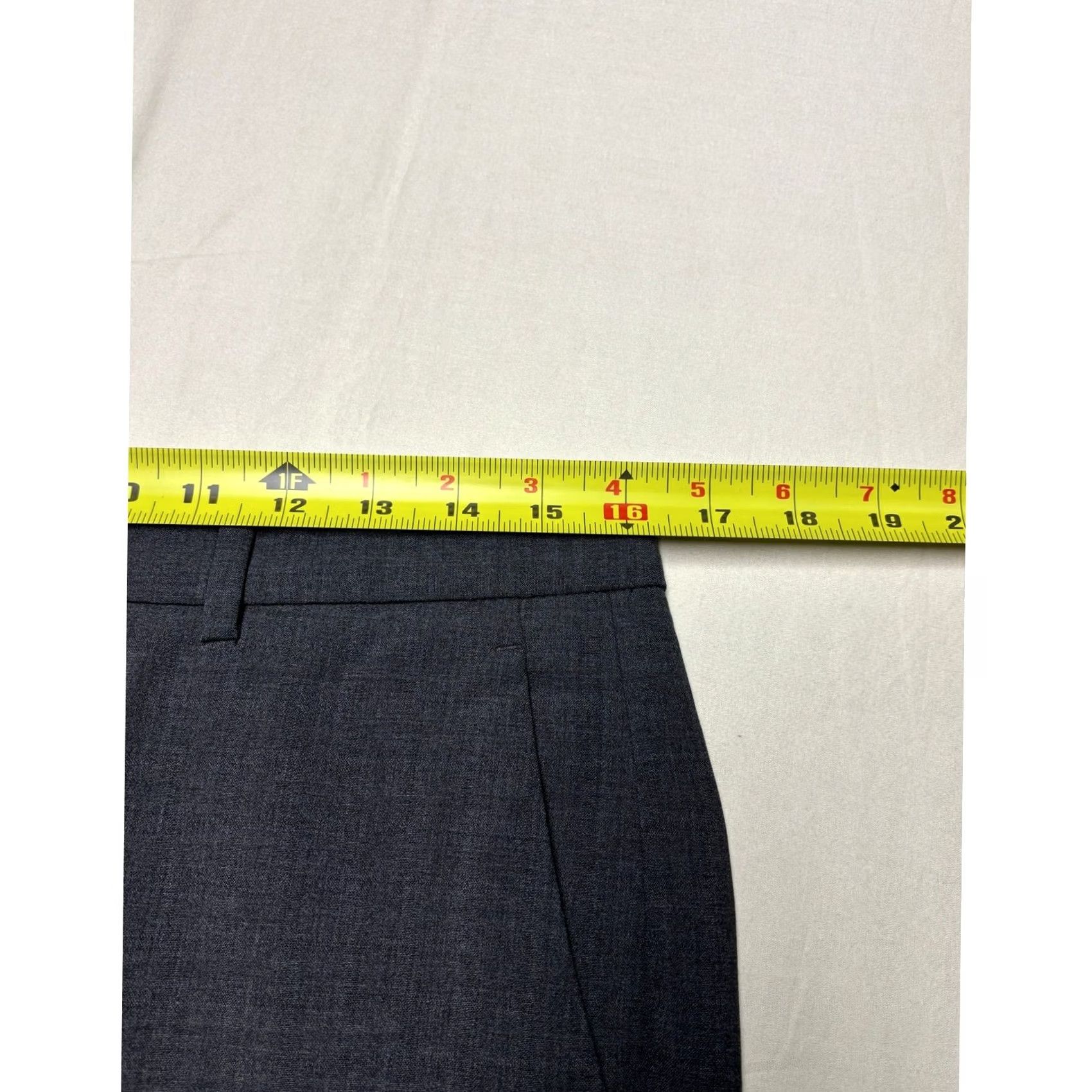 Theory Theory Testra 2B Edition Grey Wool Blend Straight Leg Dress Pants Womens 8 32X29 USA Size M / US 6-8 / IT 42-44 - 7 Thumbnail