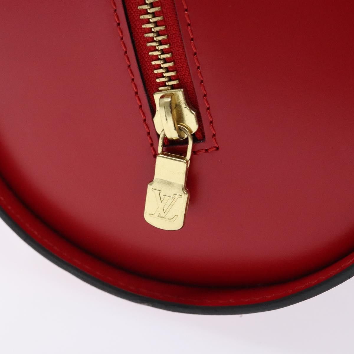 Louis Vuitton LOUIS VUITTON Epi Soufflot Hand Bag Red M52227 Size ONE SIZE - 10 Thumbnail