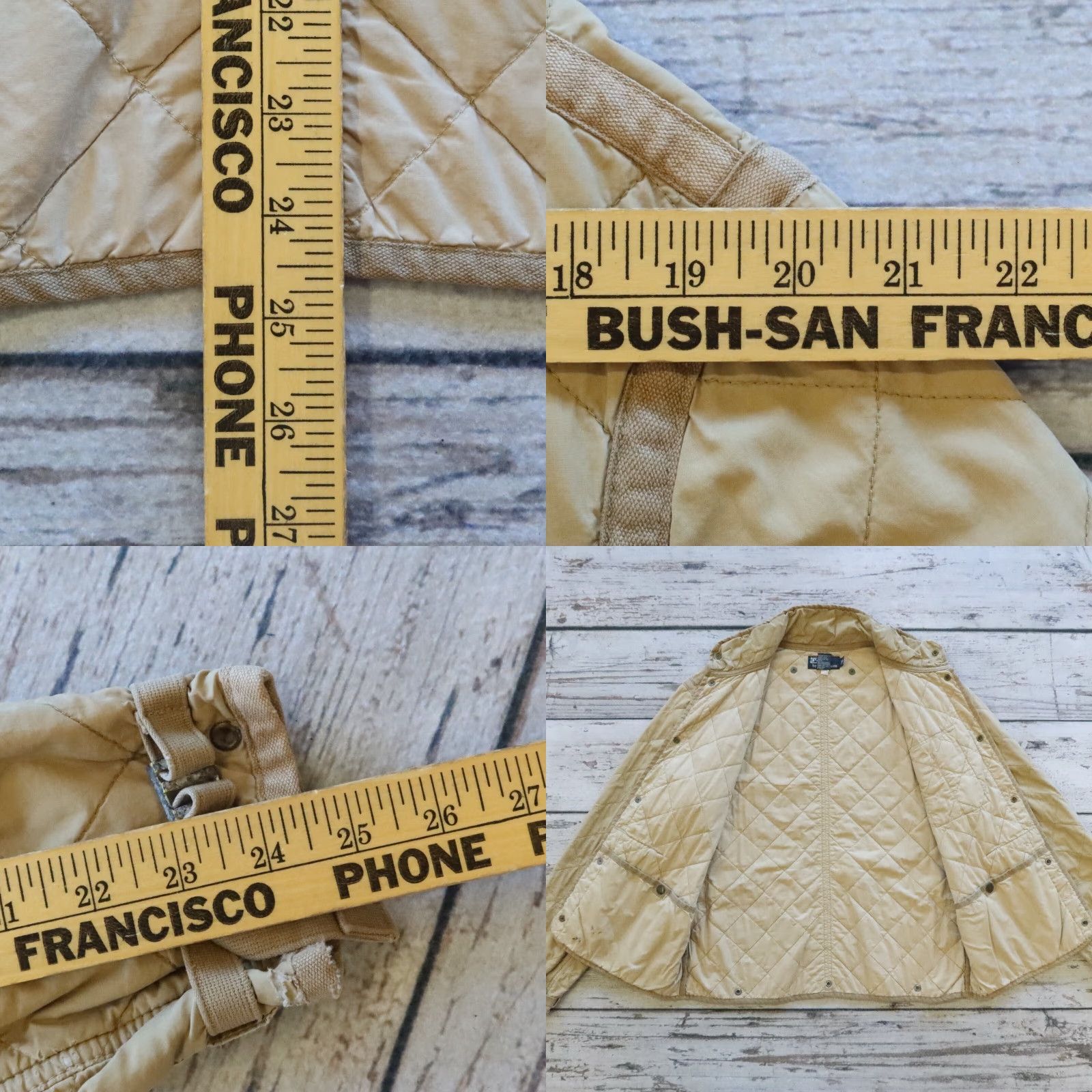 Polo Ralph Lauren VINTAGE Polo Ralph Lauren Quilted Military Style Jacket Mens M Brown Size US M / EU 48-50 / 2 - 8 Thumbnail